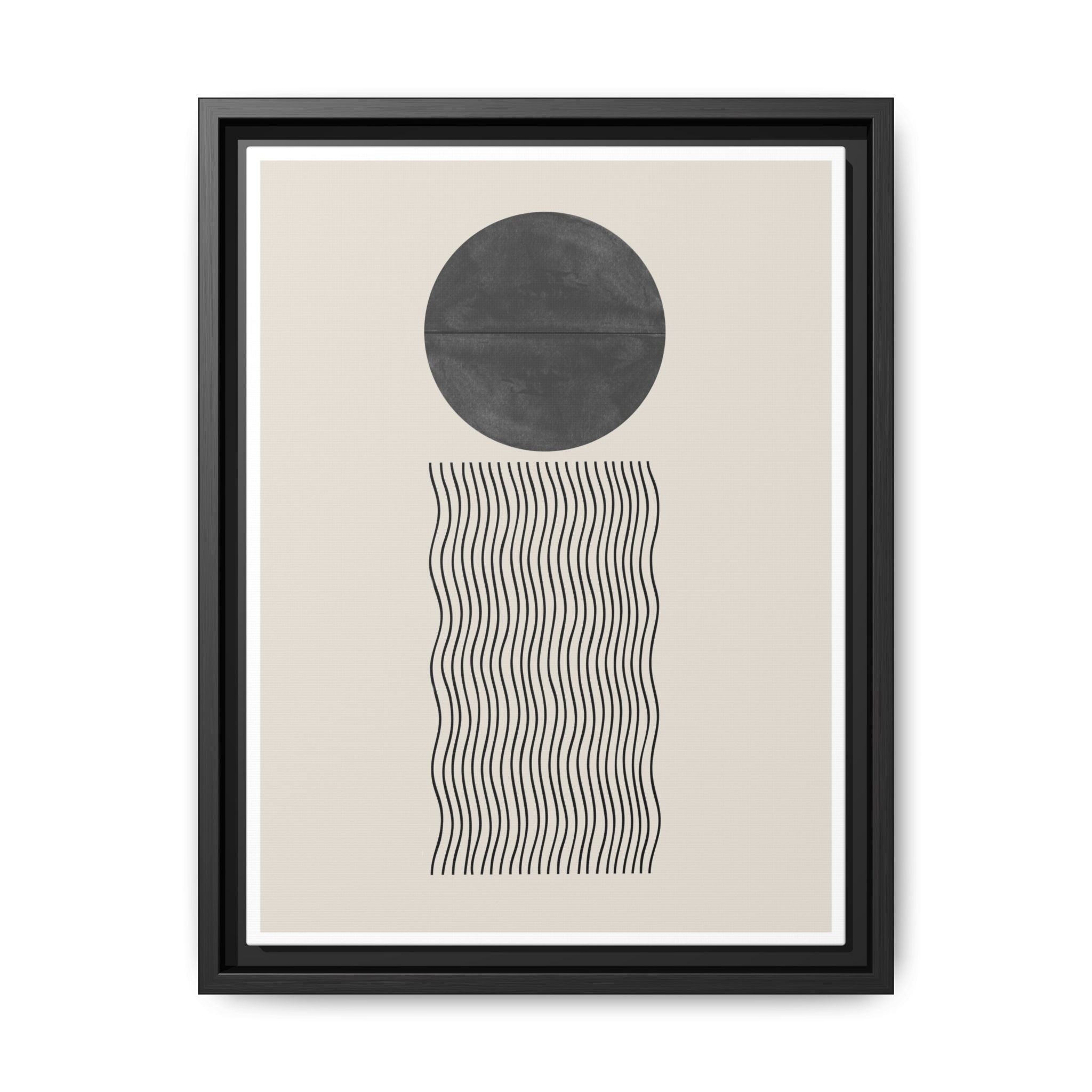 Celestial Wave Alignment - Framed