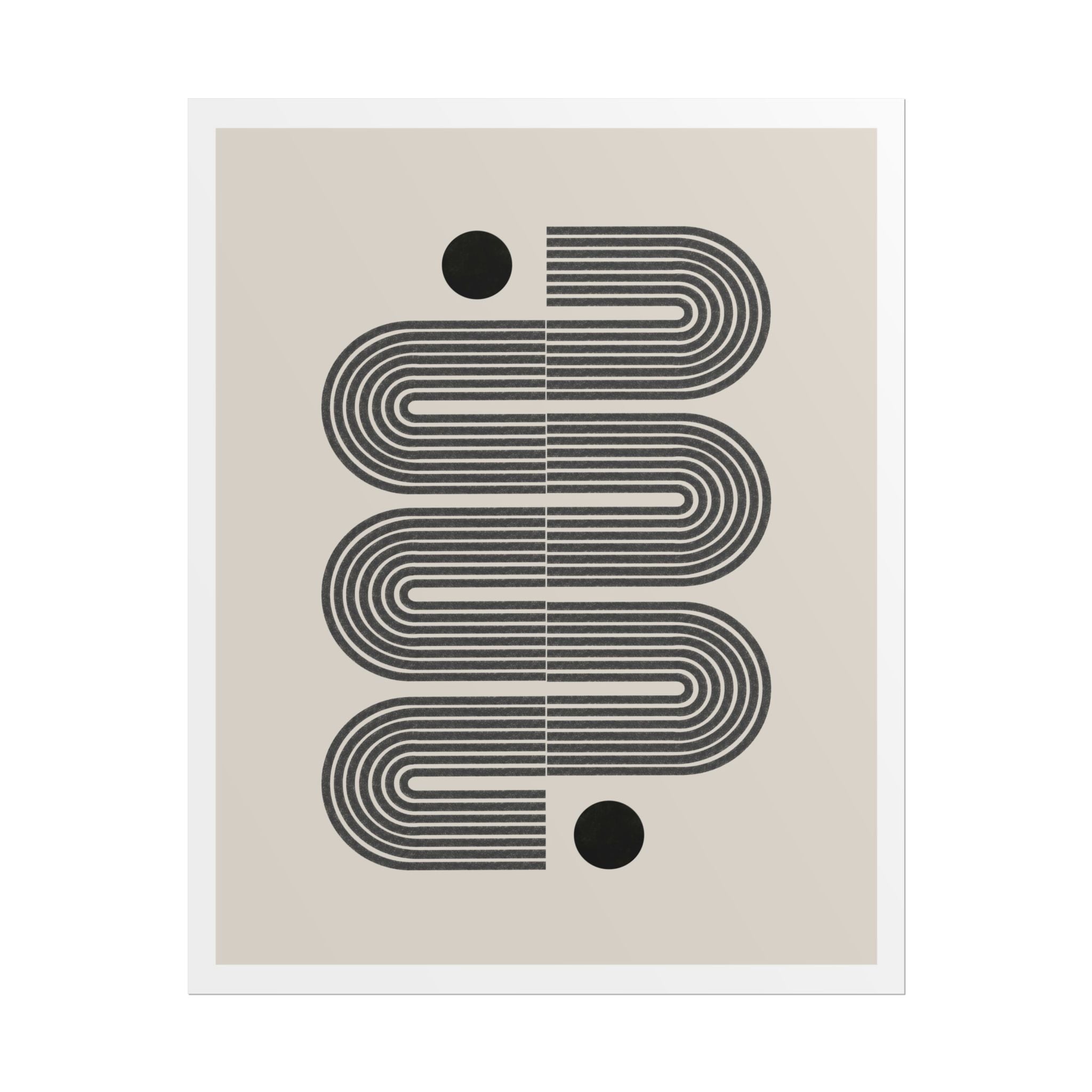 Midnight Circuit Flow - Poster