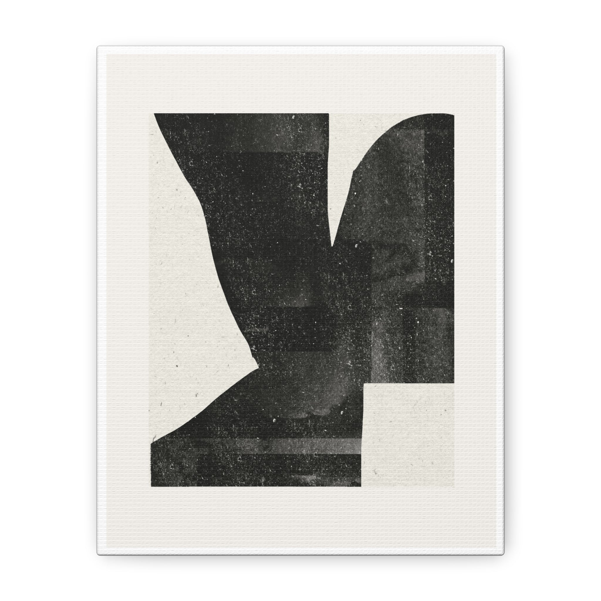 Noir Balance Echoes - Canvas