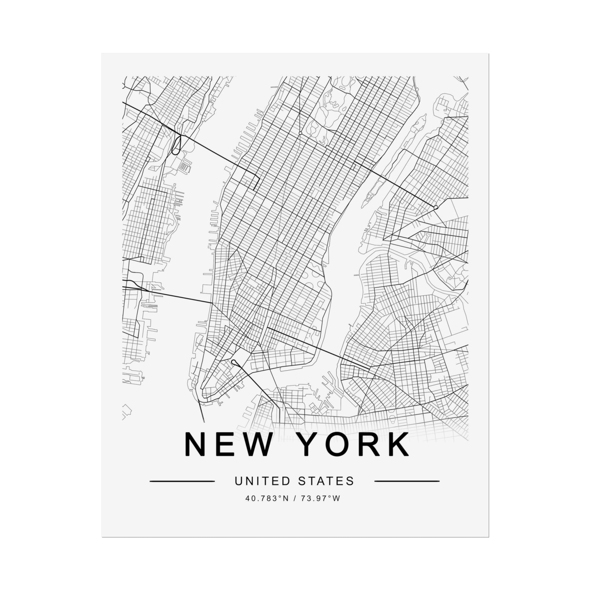 Metropolitan Gridline Reverie - Poster