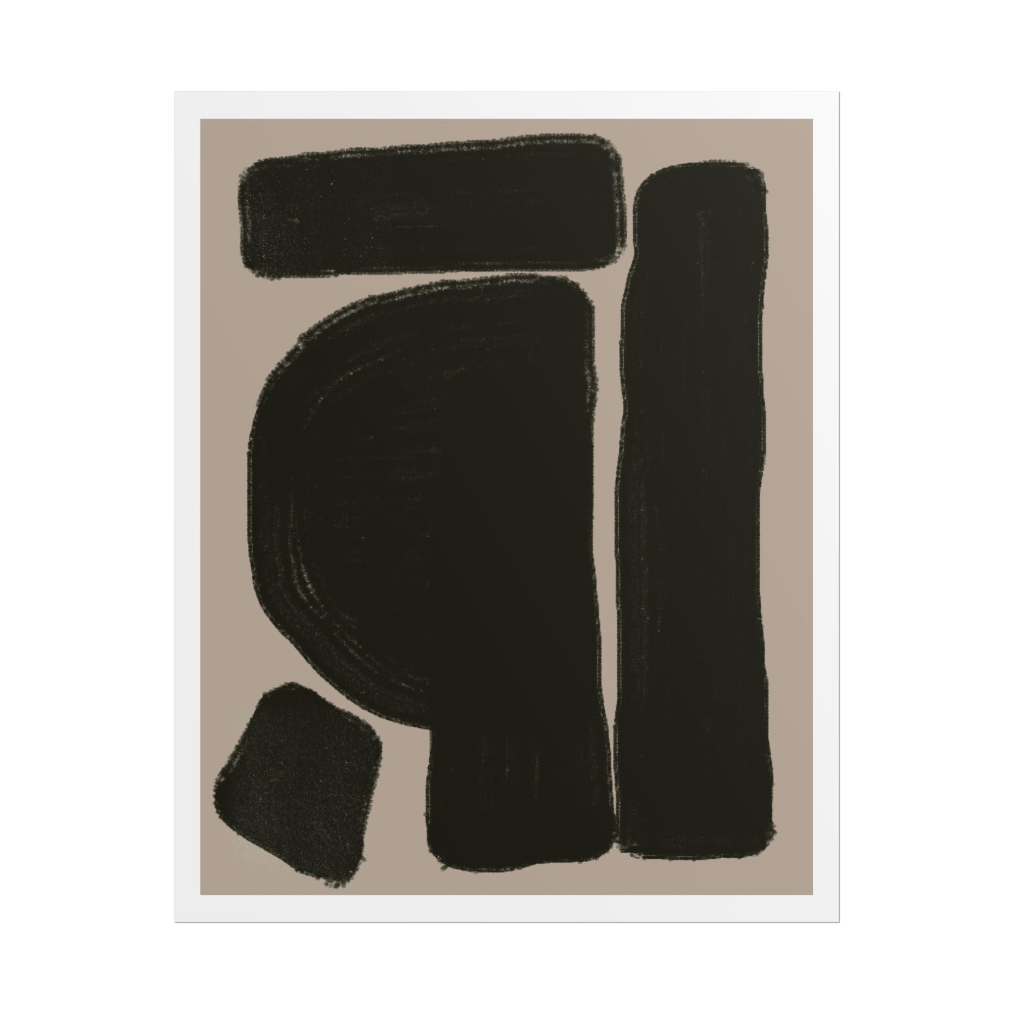 Velvet Obsidian Forms - Poster