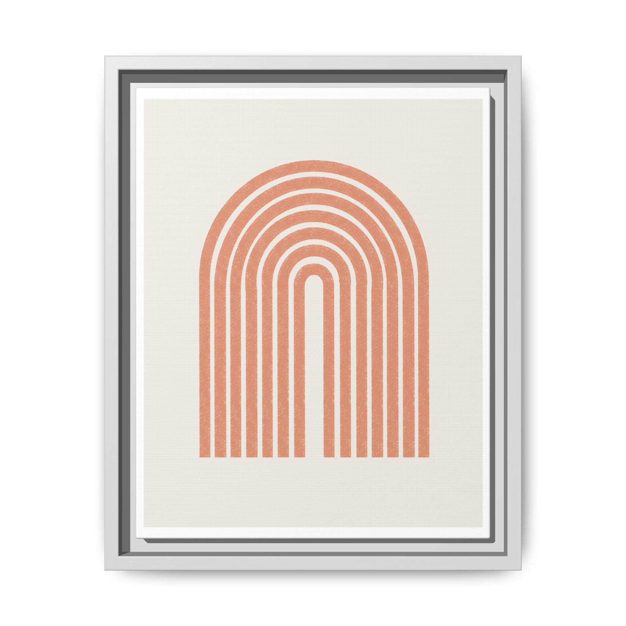 Terracotta Arc Whisper - Framed