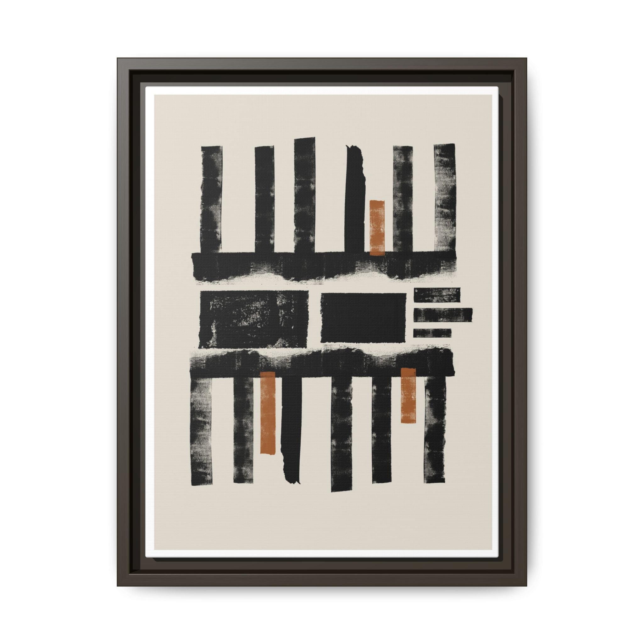 Amber Shadow Alignments - Framed