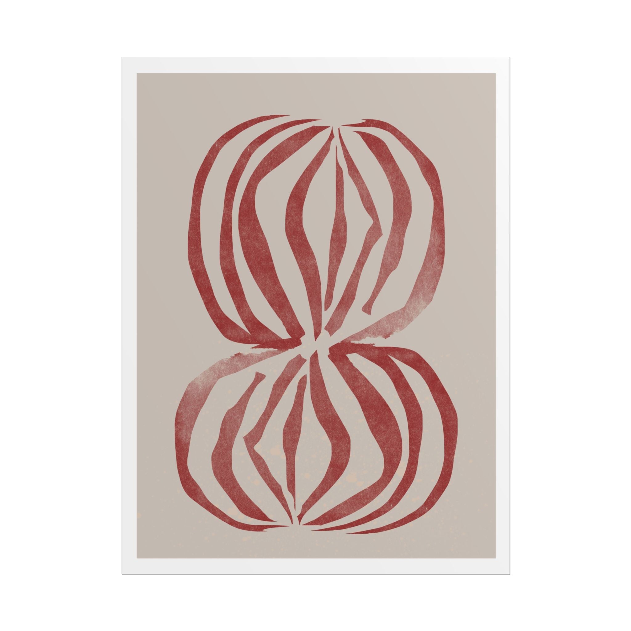 Crimson Petal Echoes - Poster