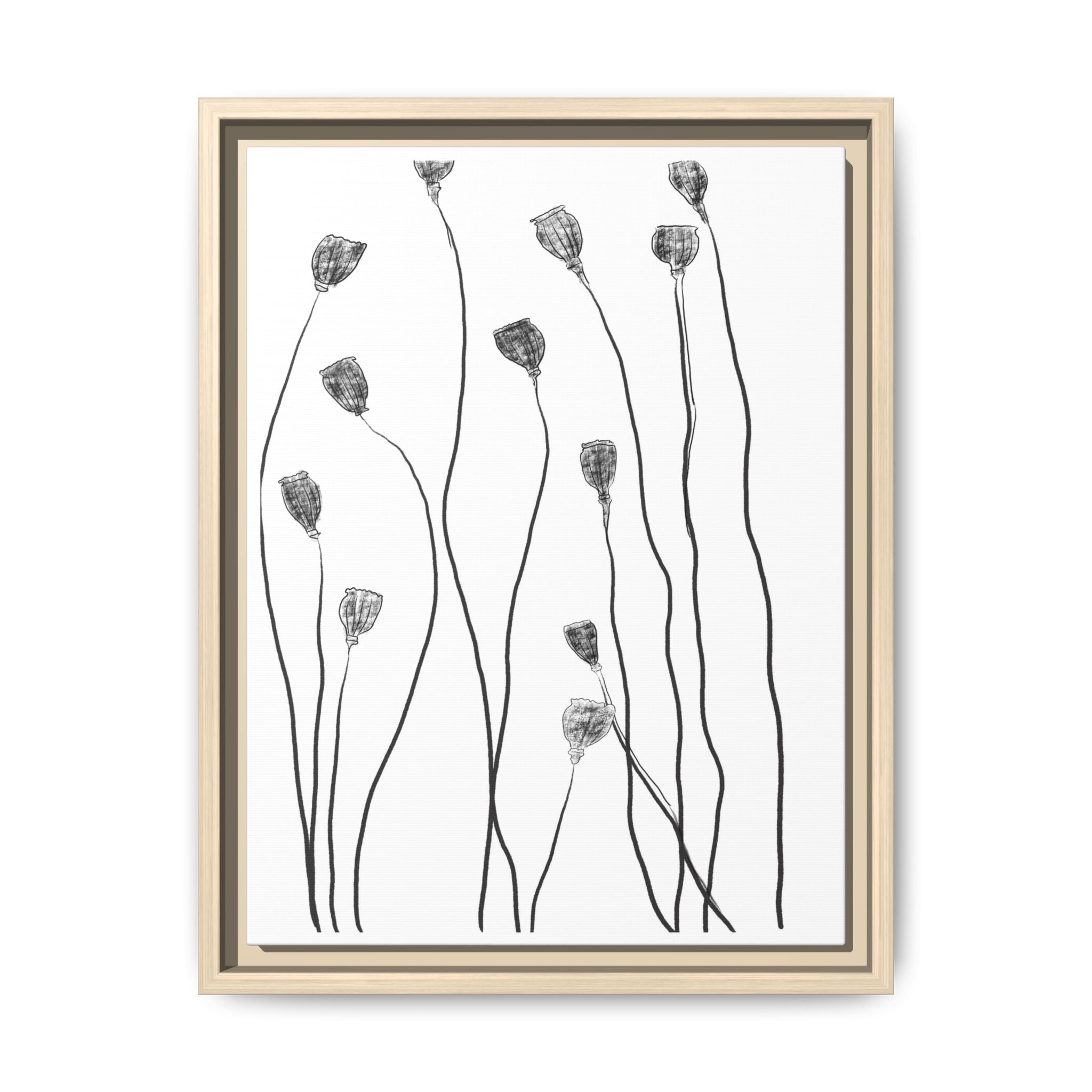 Midnight Seed Reverie - Framed