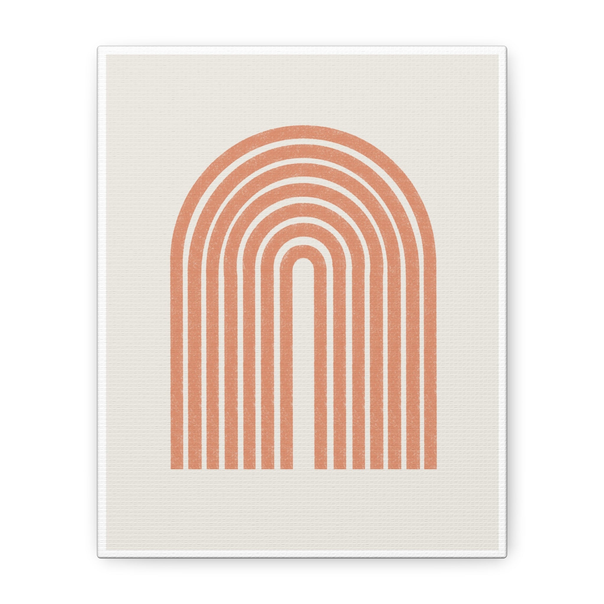 Terracotta Arc Whisper - Canvas