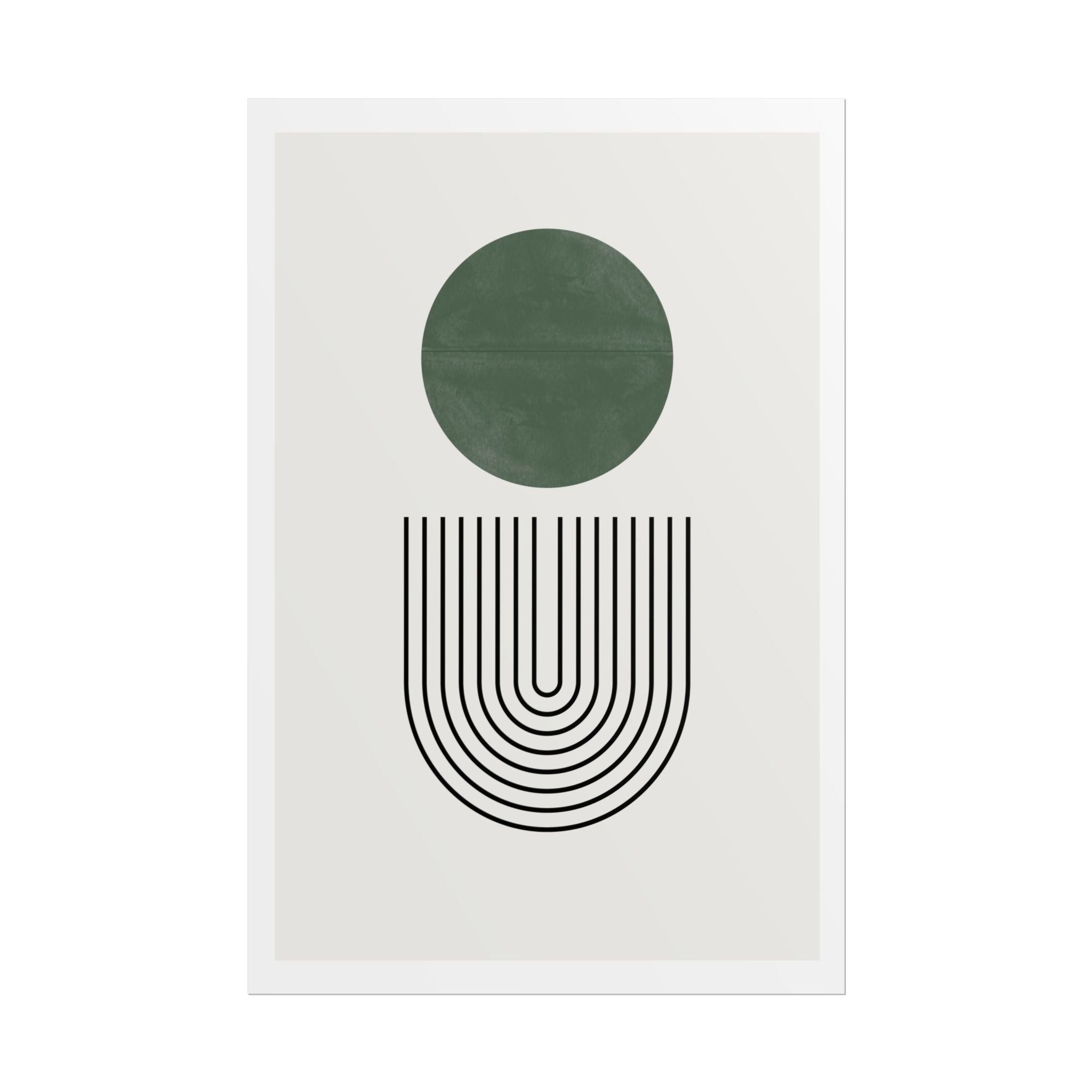 Emerald Orbit Pathways - Poster