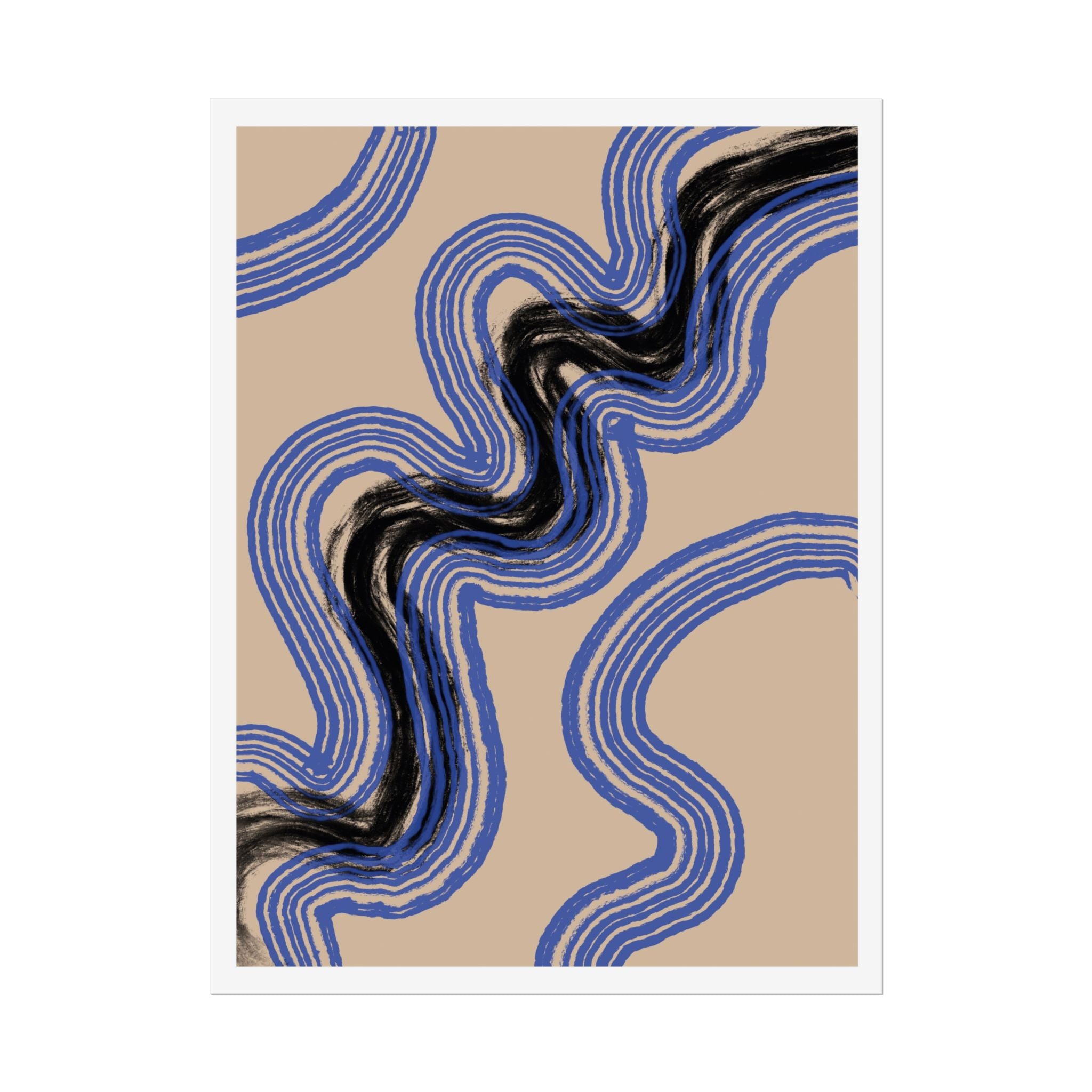Indigo Rhythm Passage - Poster