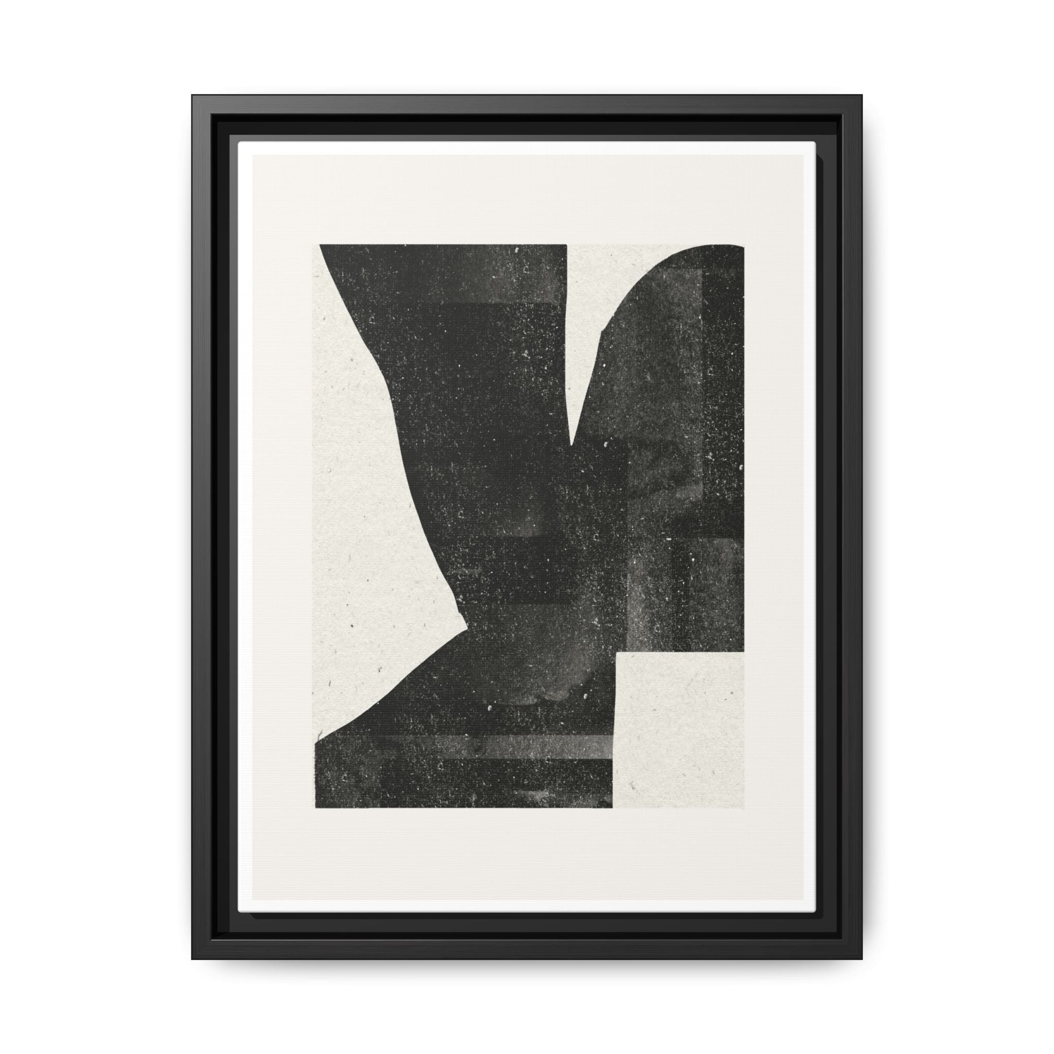 Noir Balance Echoes - Framed