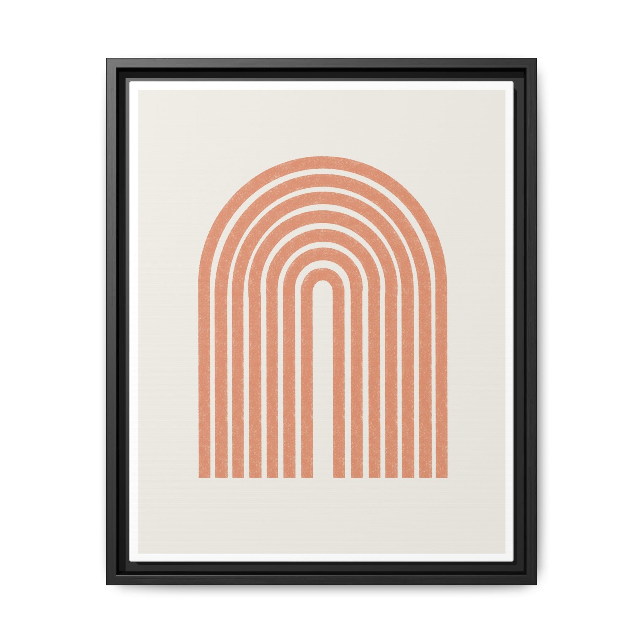 Terracotta Arc Whisper - Framed