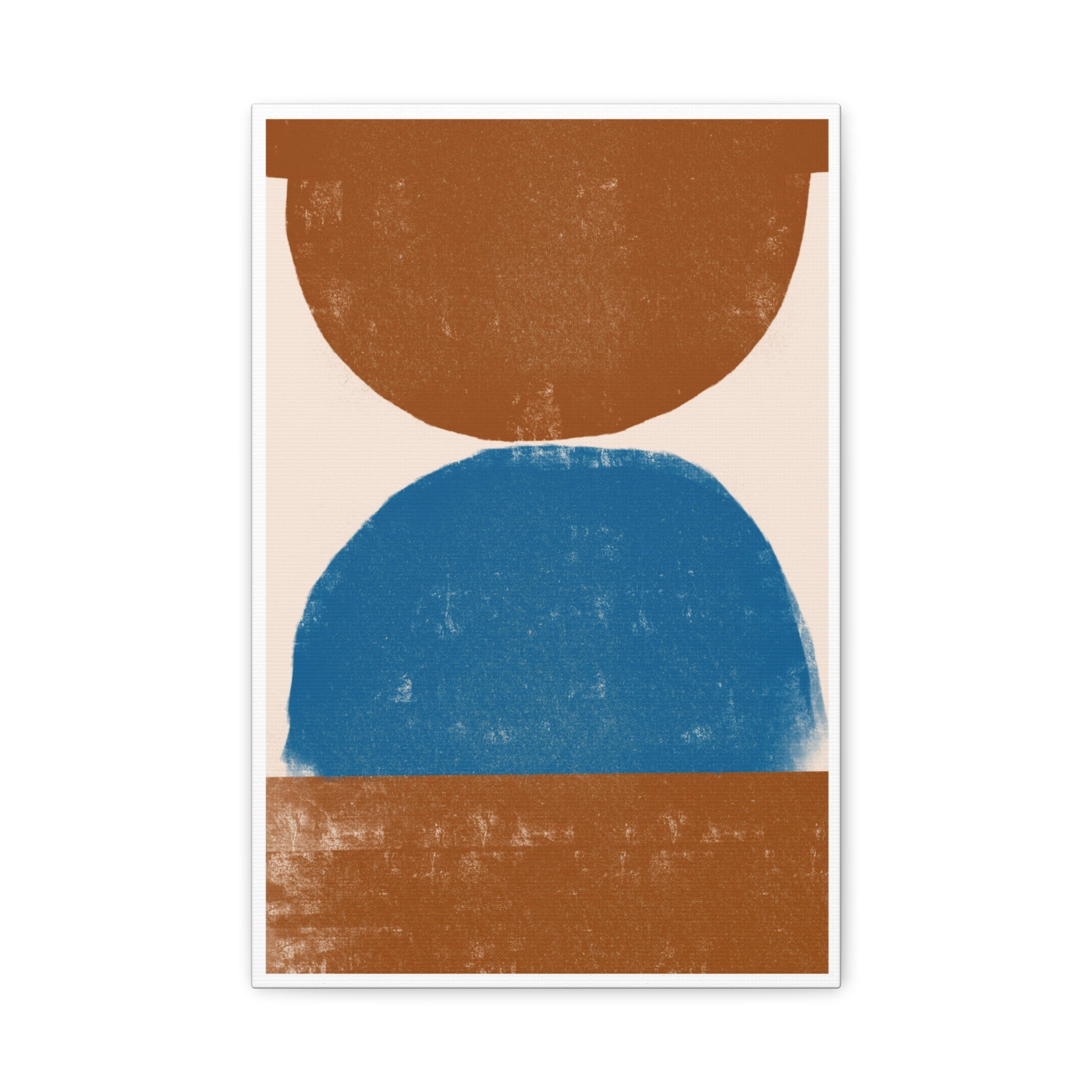 Cobalt Ember Equilibrium - Canvas