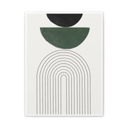 Emerald Arc Horizon - Canvas