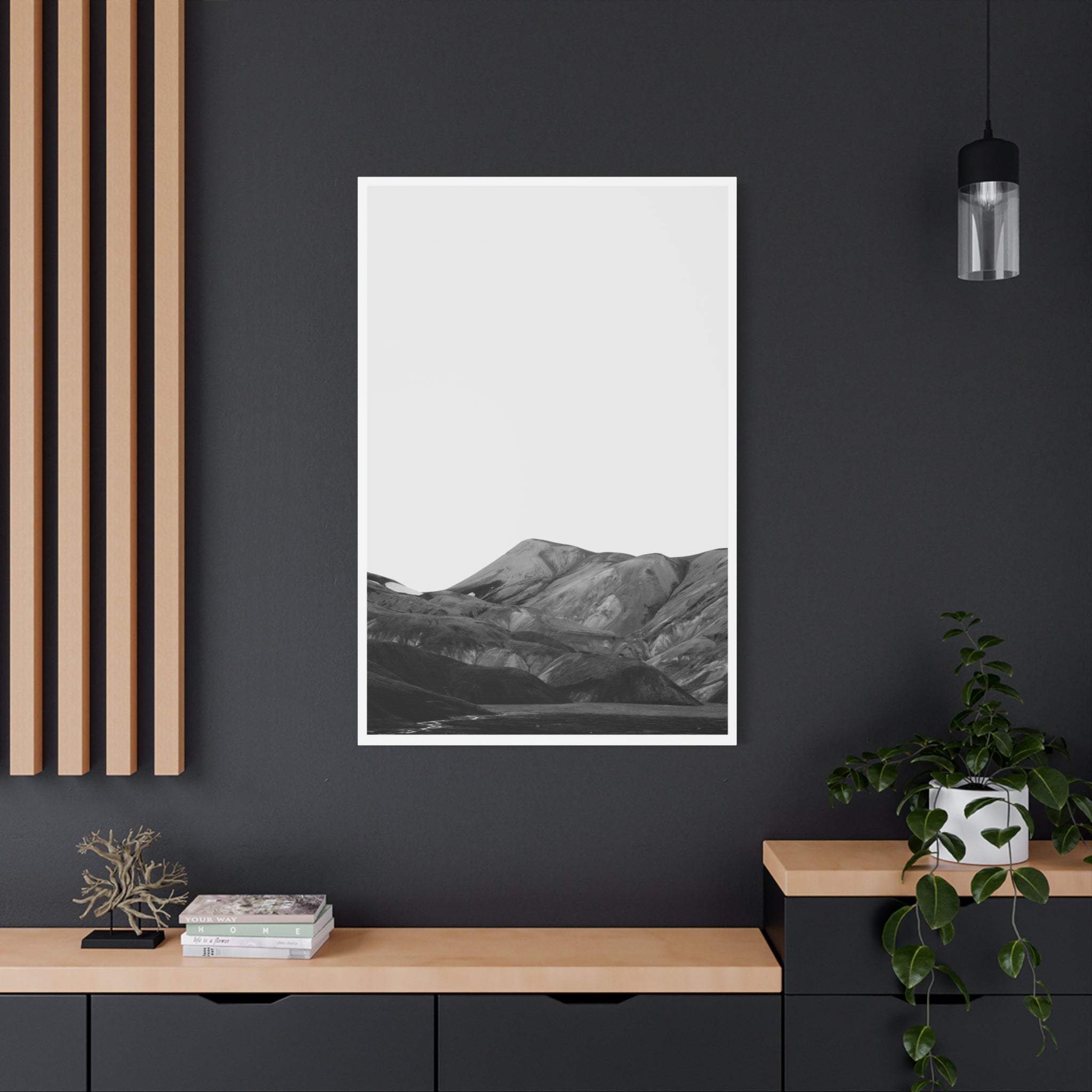 Silent Horizon Drift - Canvas