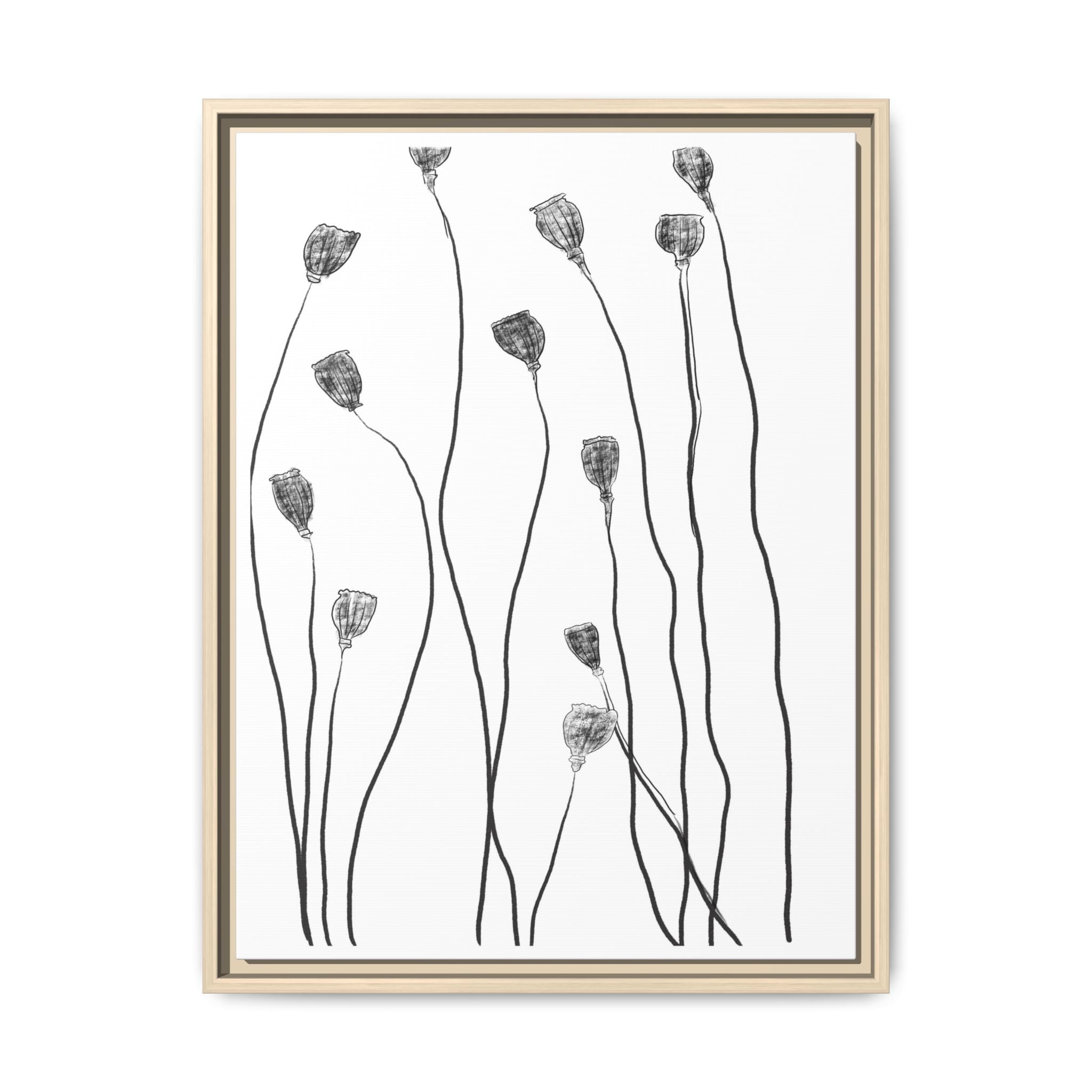 Midnight Seed Reverie - Framed