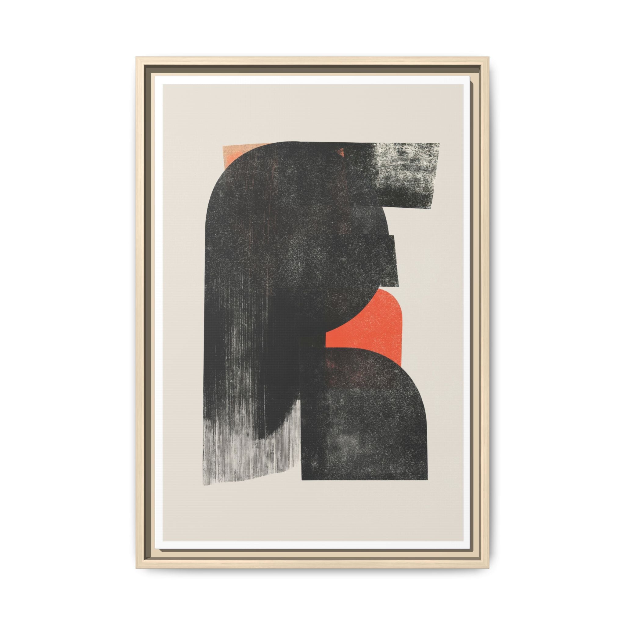 Ember Shadow Structure - Framed