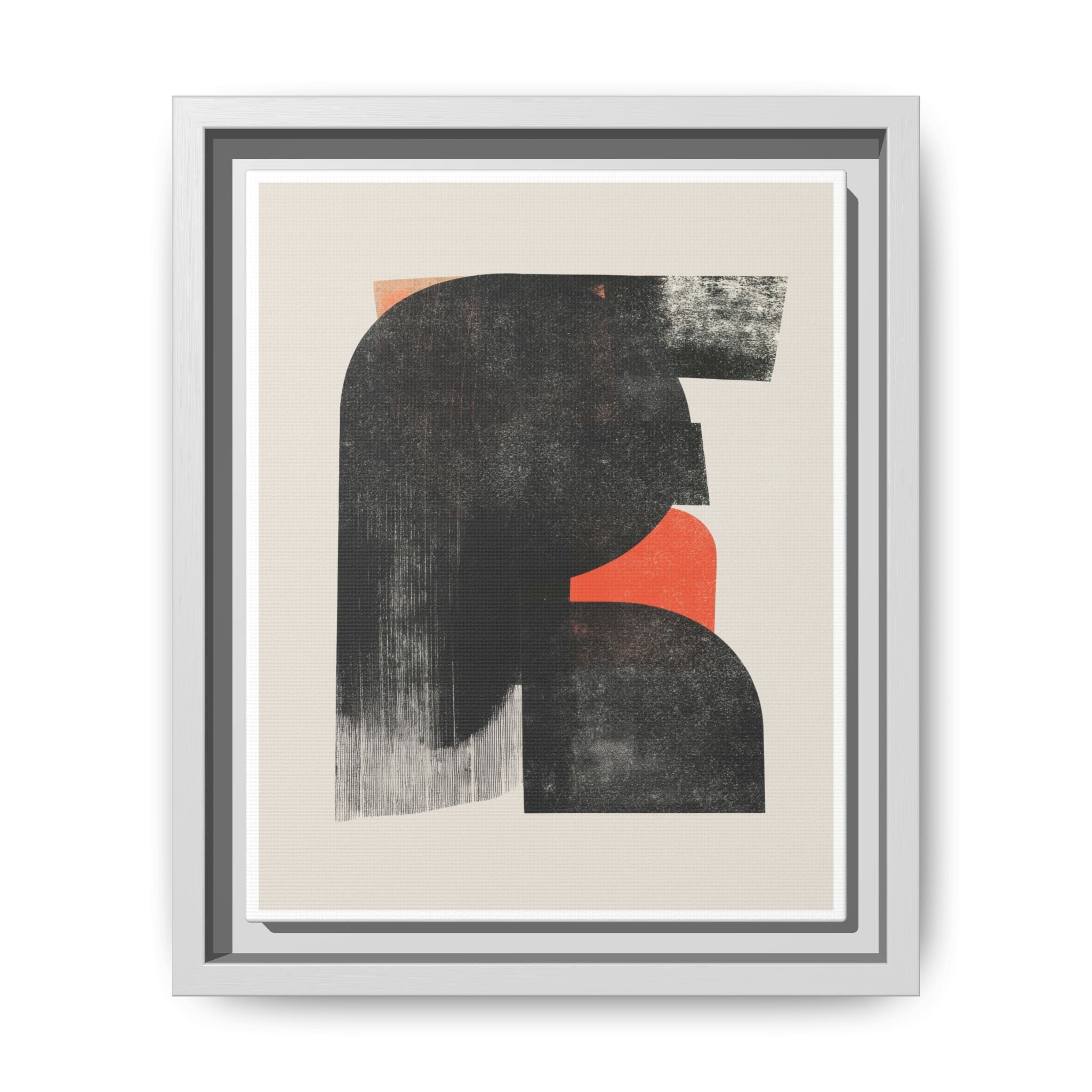 Ember Shadow Structure - Framed