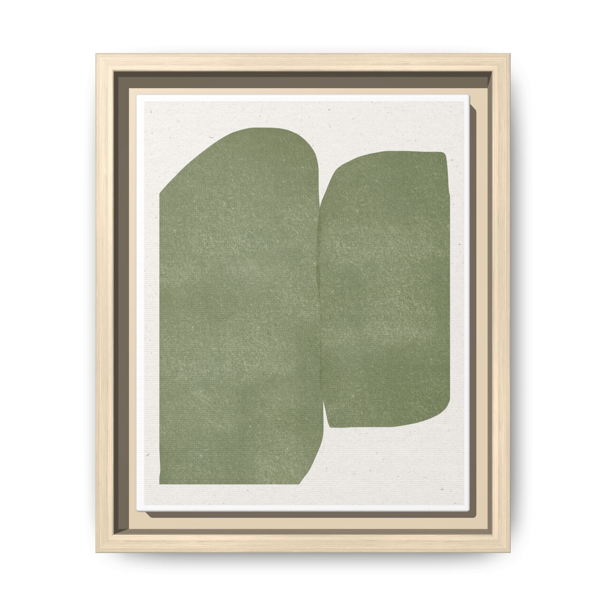 Sage Monolith Whisper - Framed