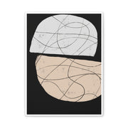 Nocturne Orbit Lines - Canvas