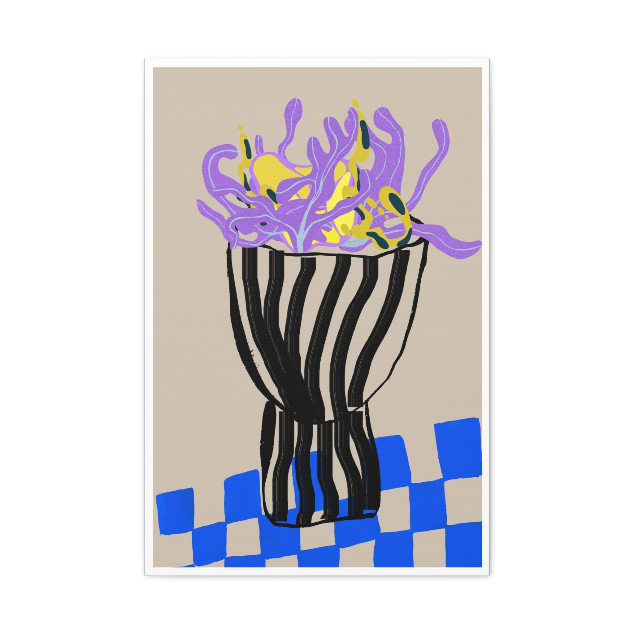 Lavender Coral Mirage - Canvas