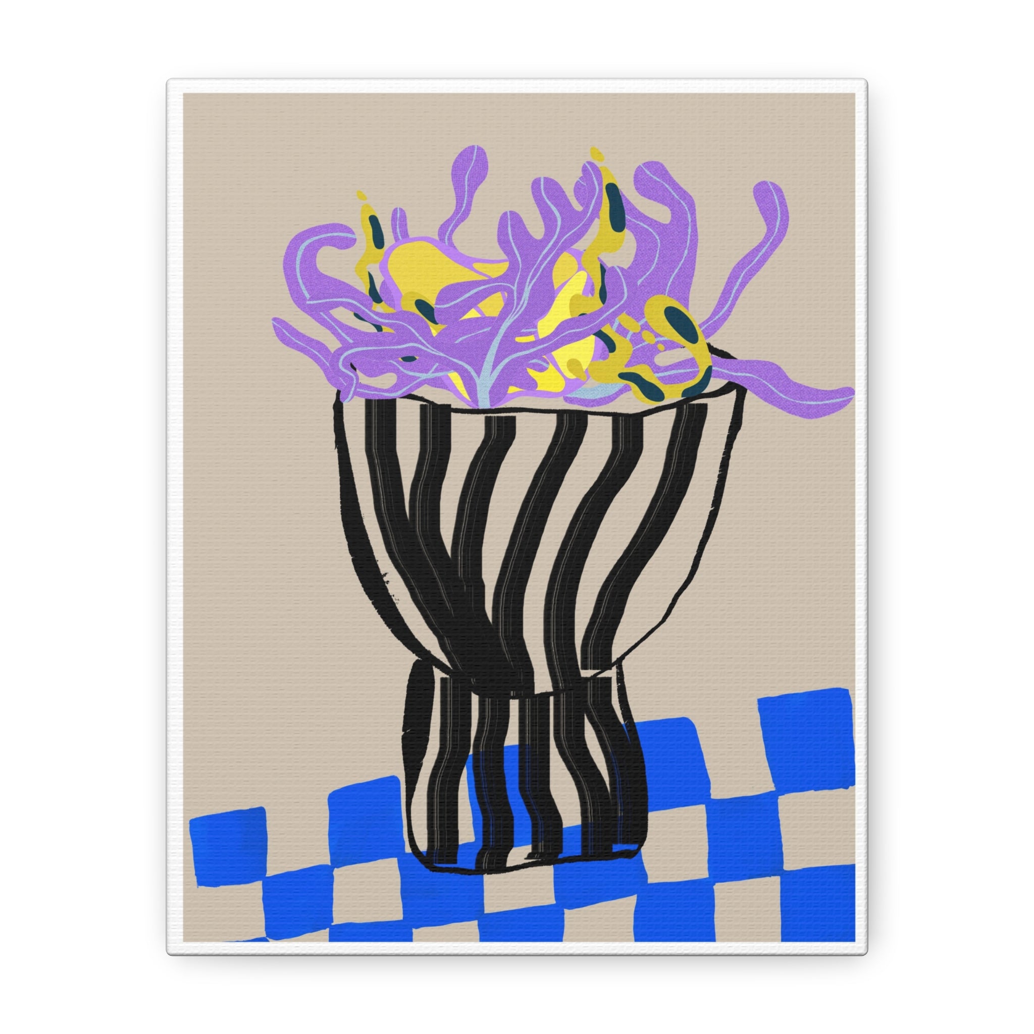 Lavender Coral Mirage - Canvas