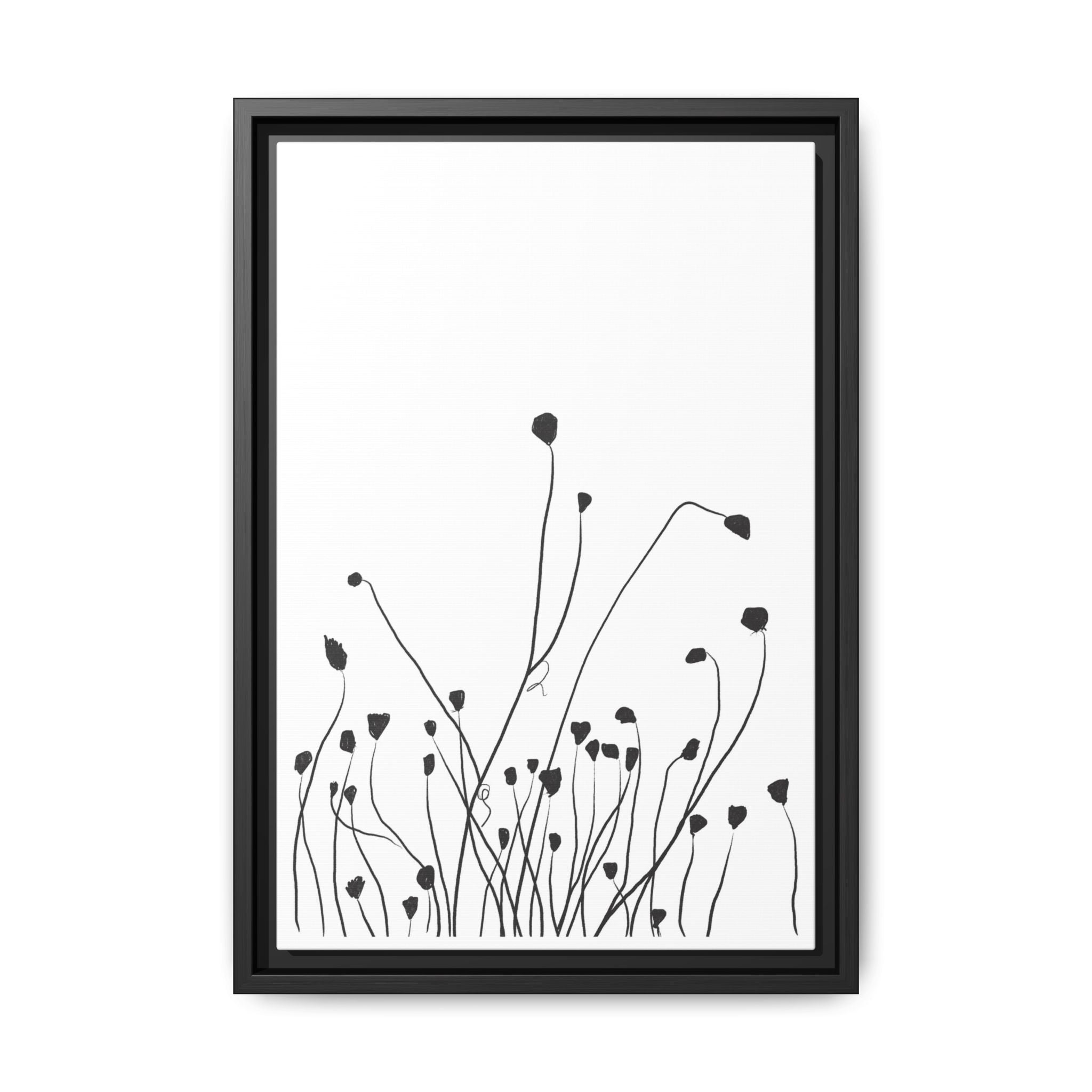 Silent Bloom Horizon - Framed