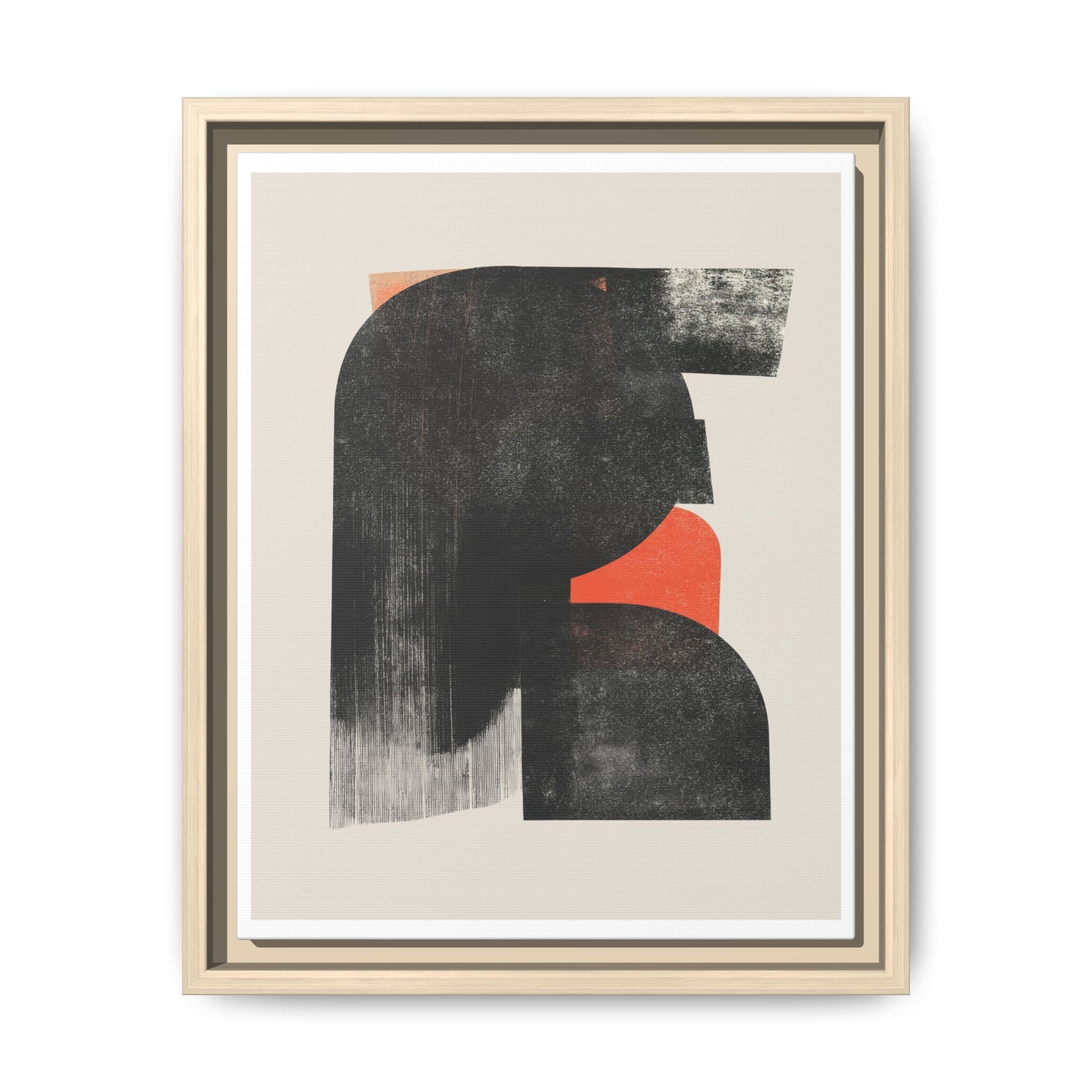 Ember Shadow Structure - Framed