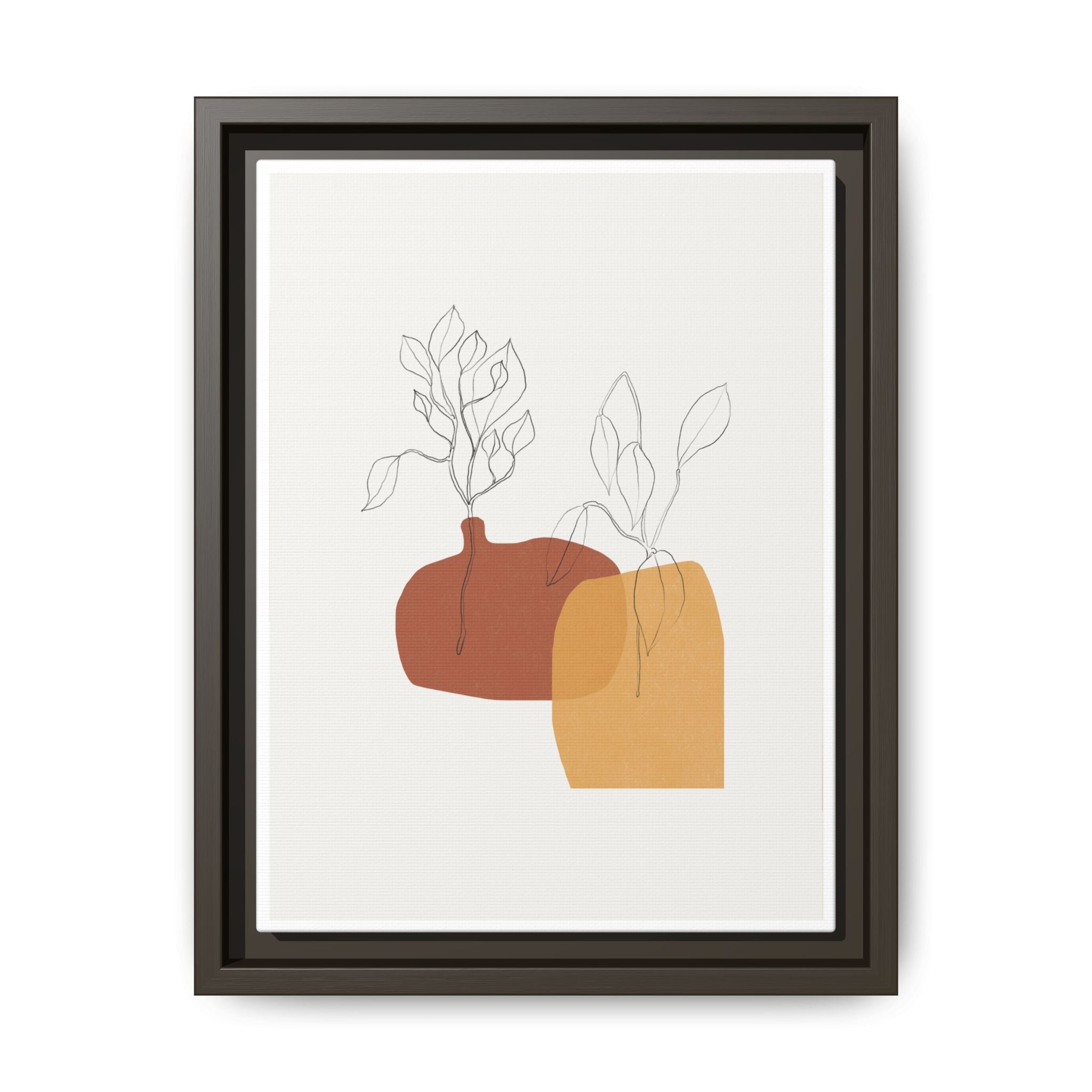 Terracotta Whisper Forms - Framed