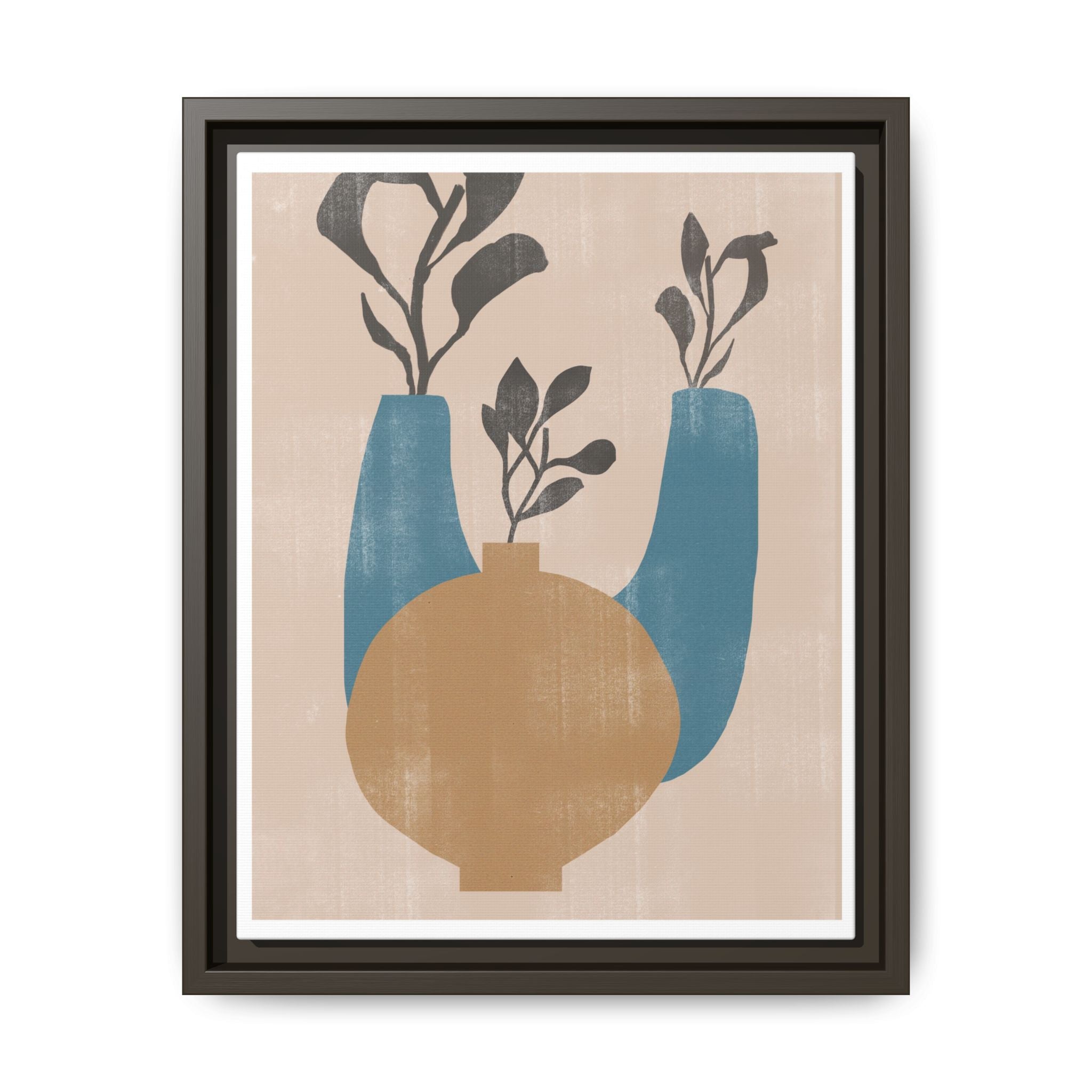 Azure Vessel Harmony - Framed