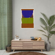 Cobalt Meadow Horizon - Poster