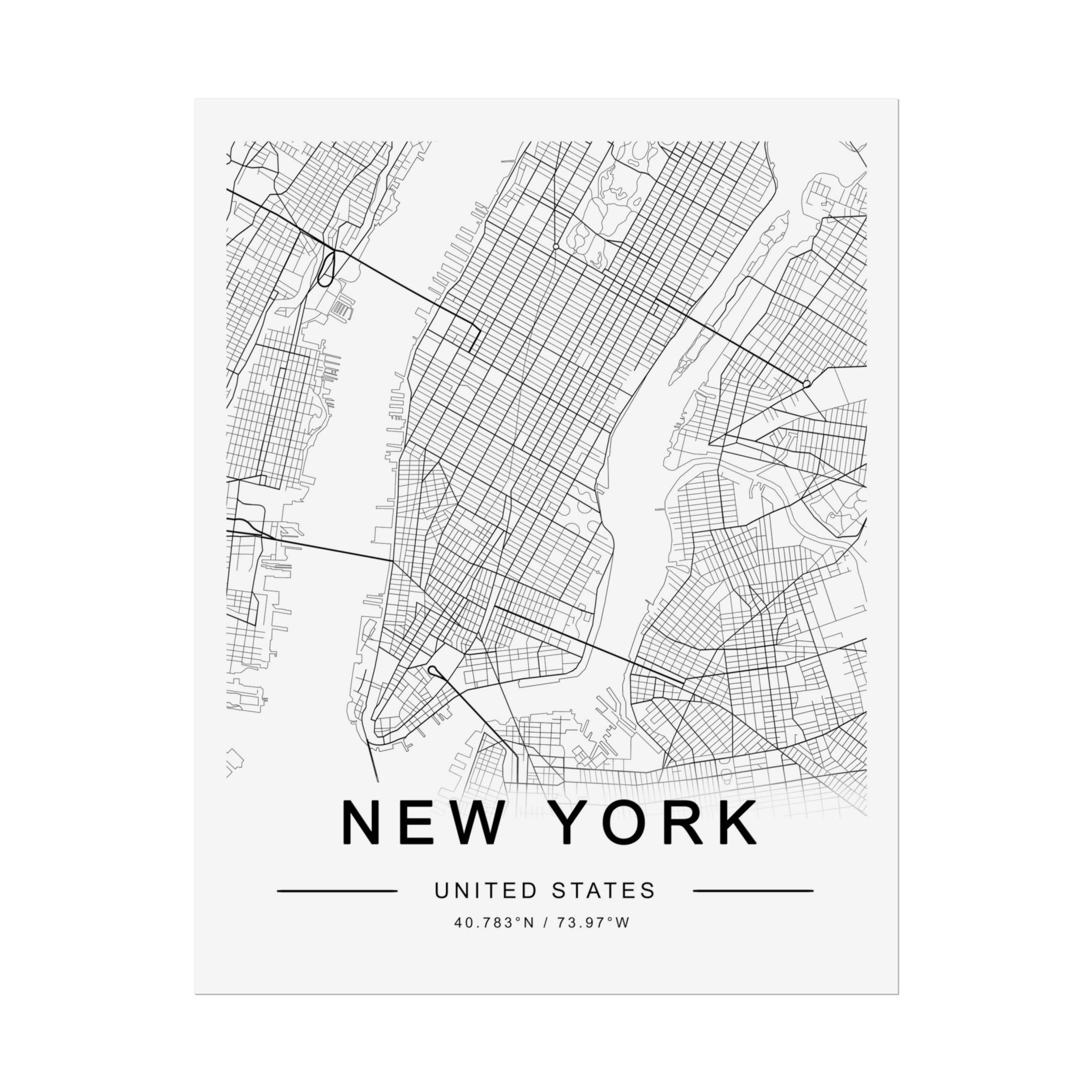Metropolitan Gridline Reverie - Poster
