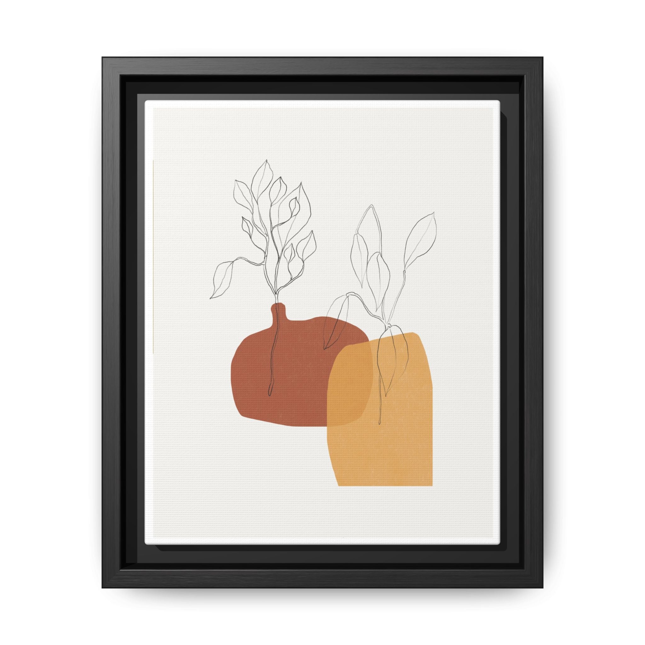 Terracotta Whisper Forms - Framed