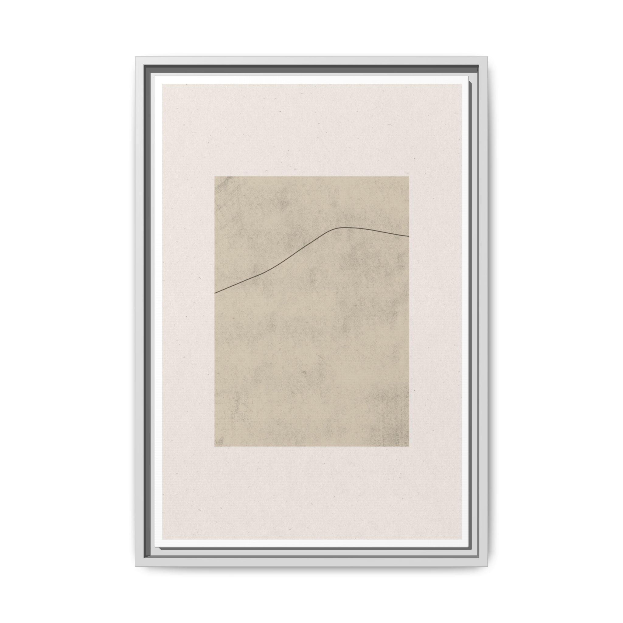 Whispered Horizon Trace - Framed