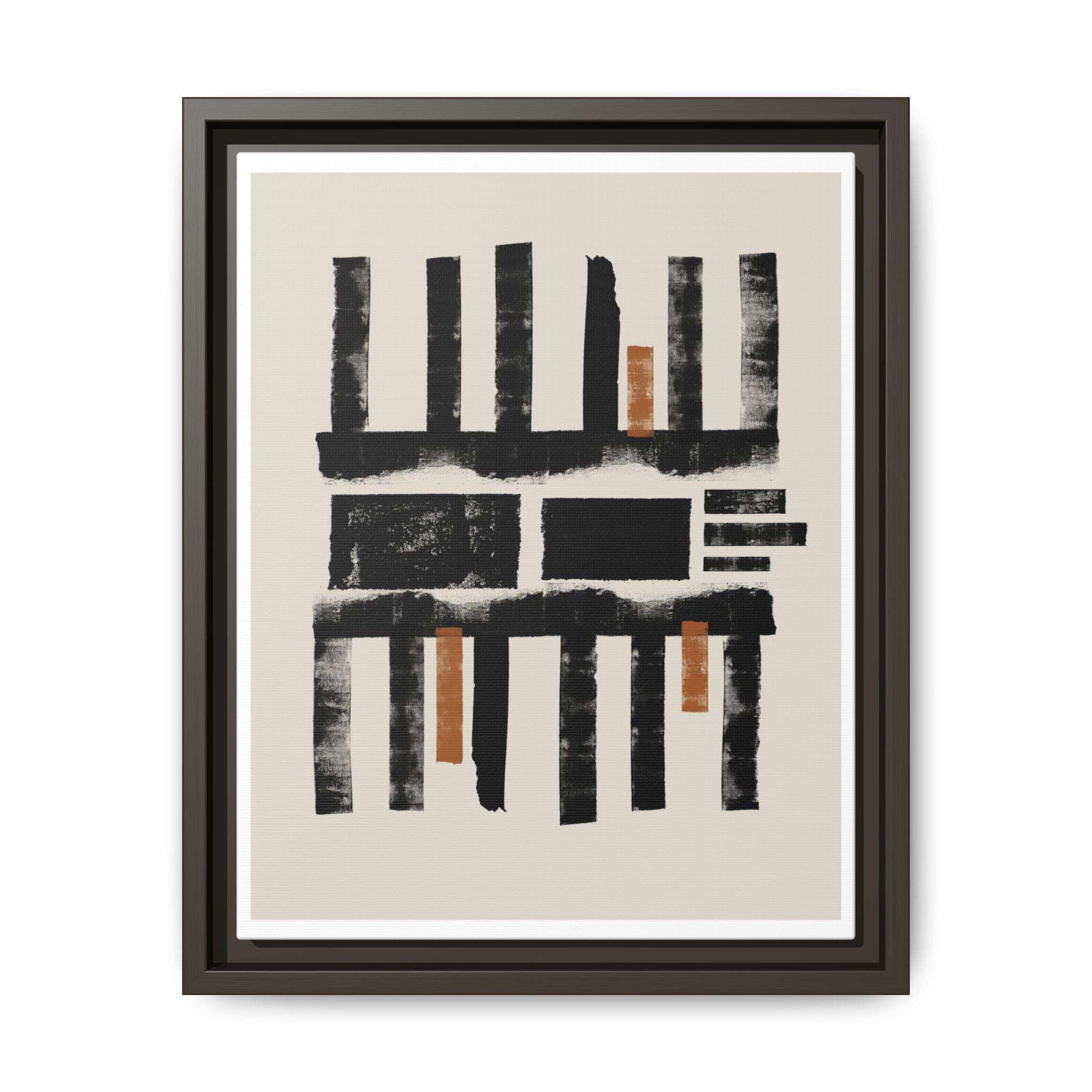 Amber Shadow Alignments - Framed