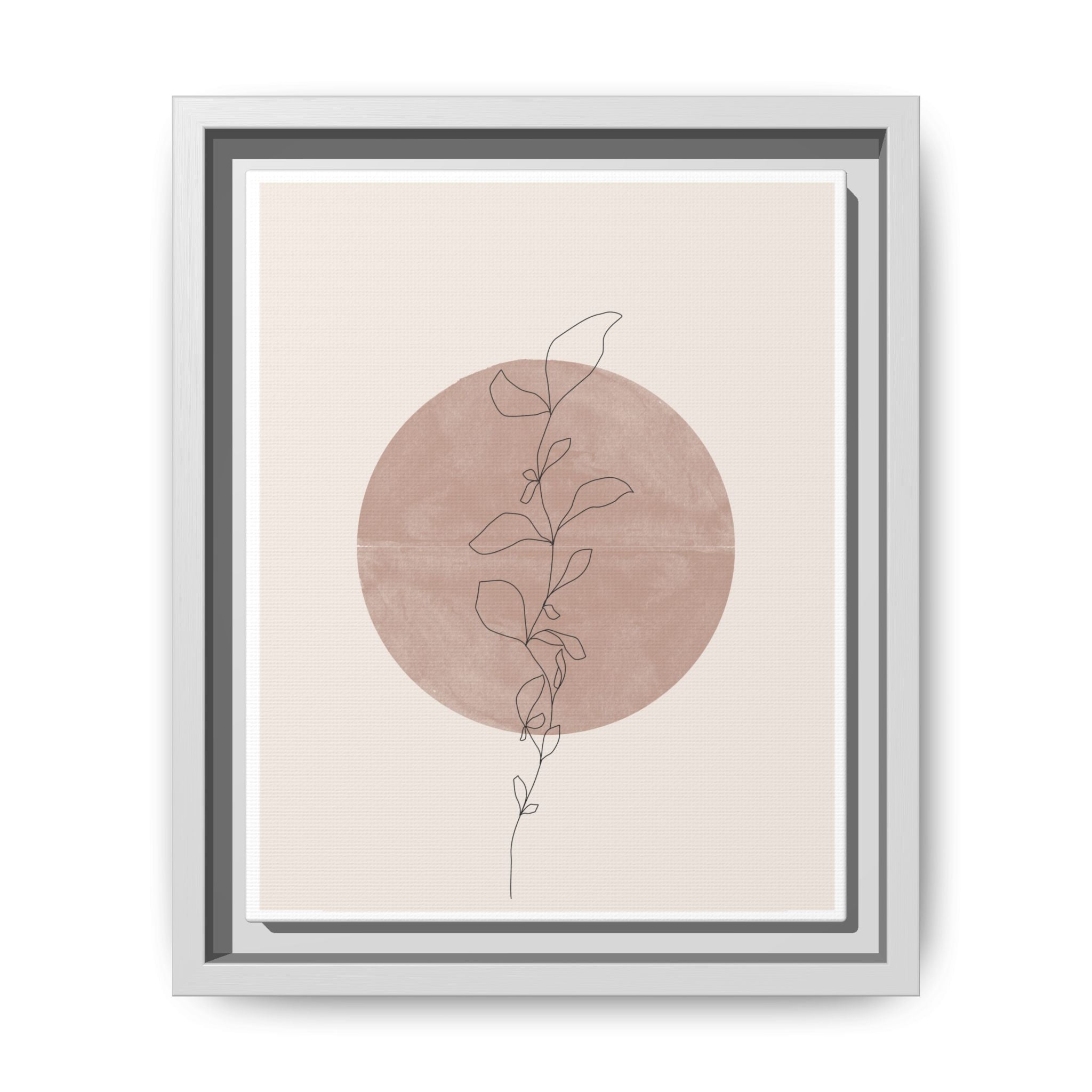 Blush Moonvine Quietude - Framed