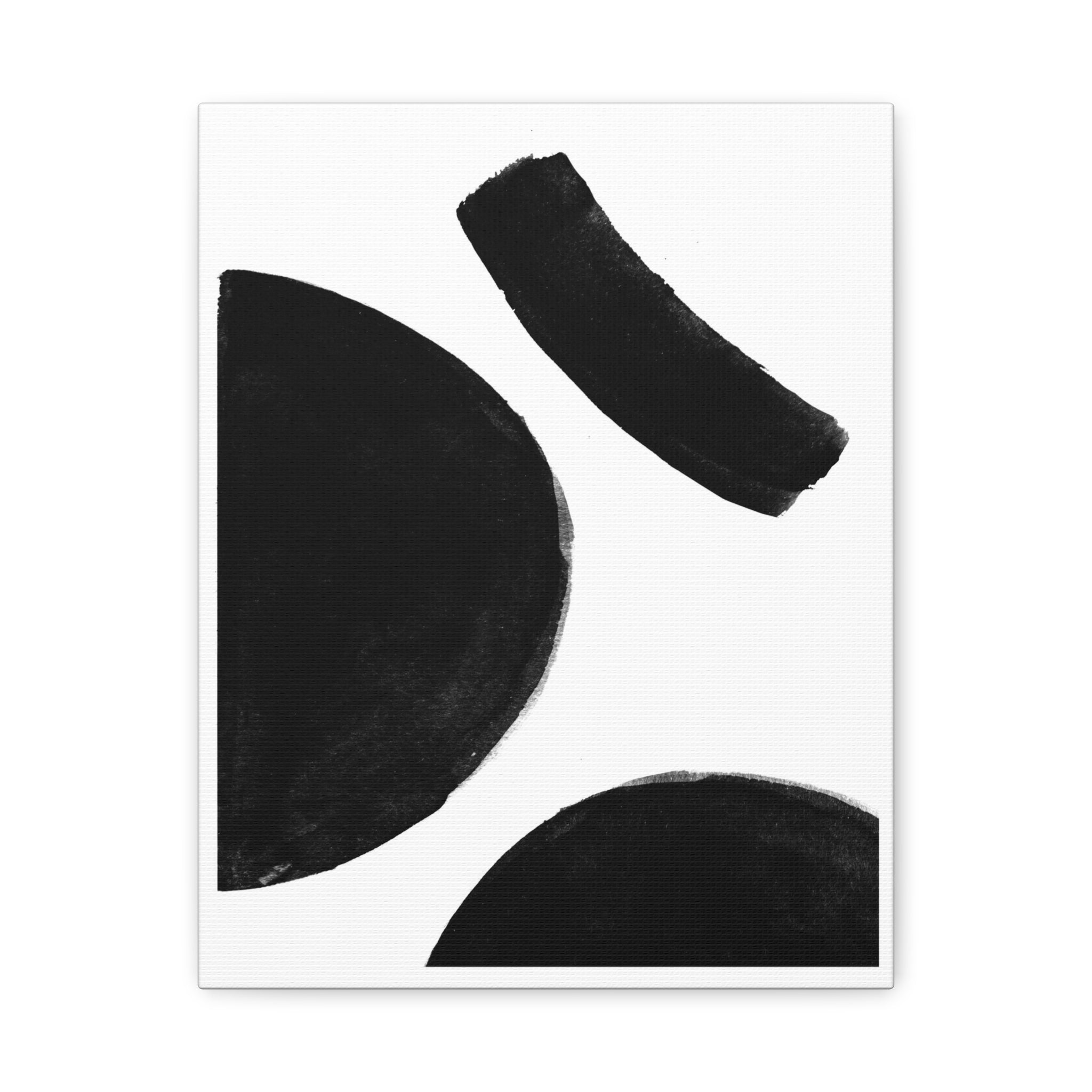 Shadow Arc Composition - Canvas