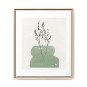 Sage Meadow Silhouette - Framed
