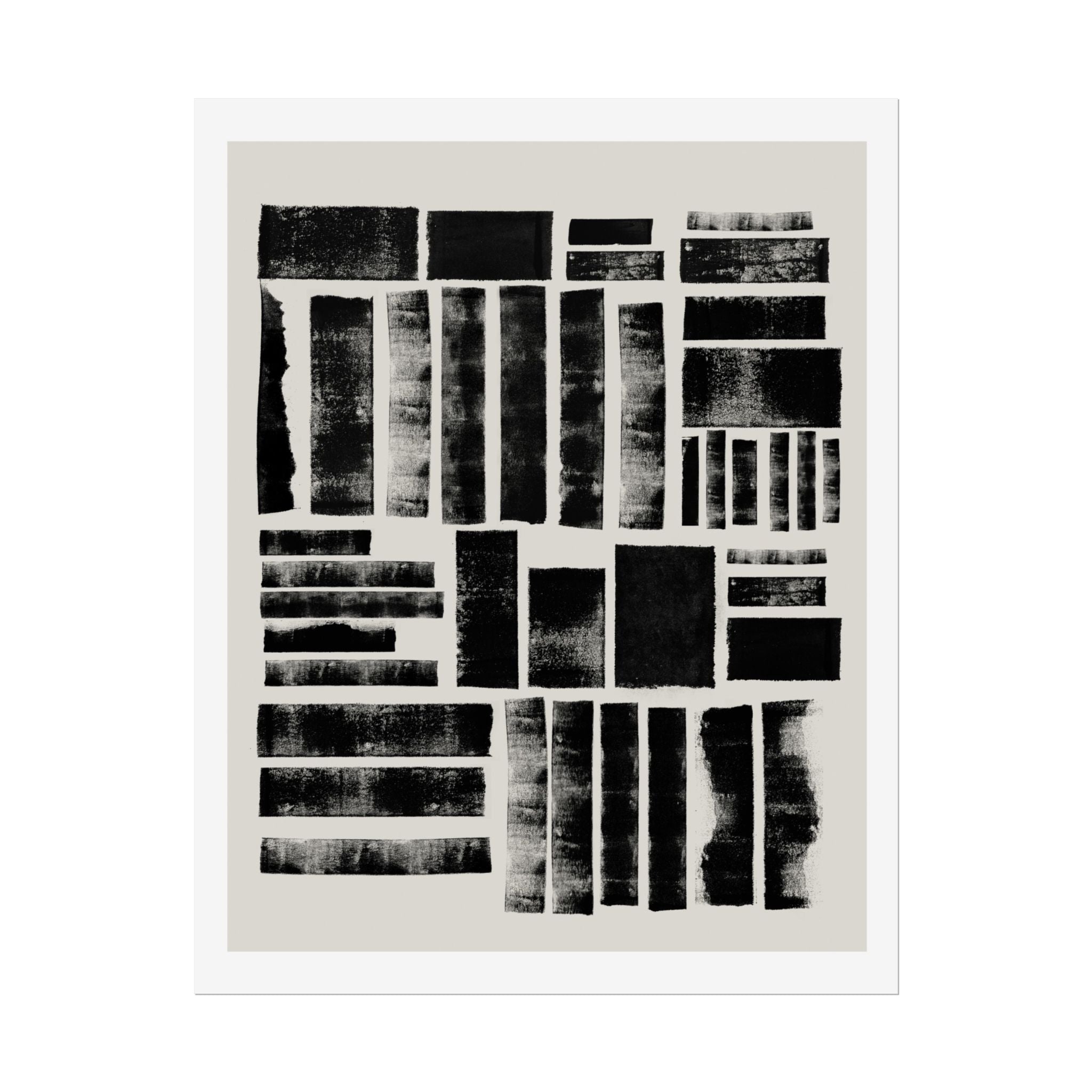 Midnight Rhythm Panels - Poster