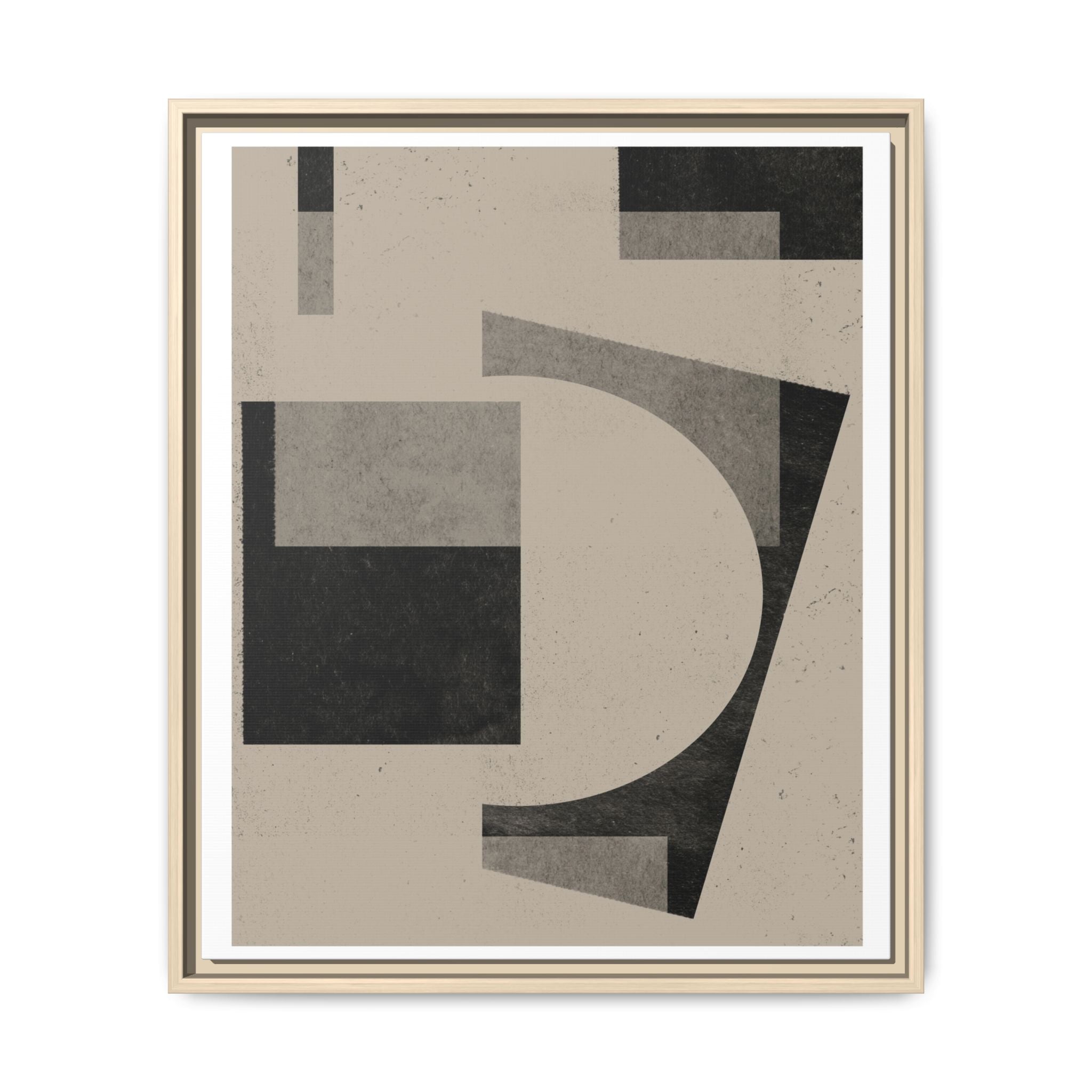Obsidian Balance Study - Framed