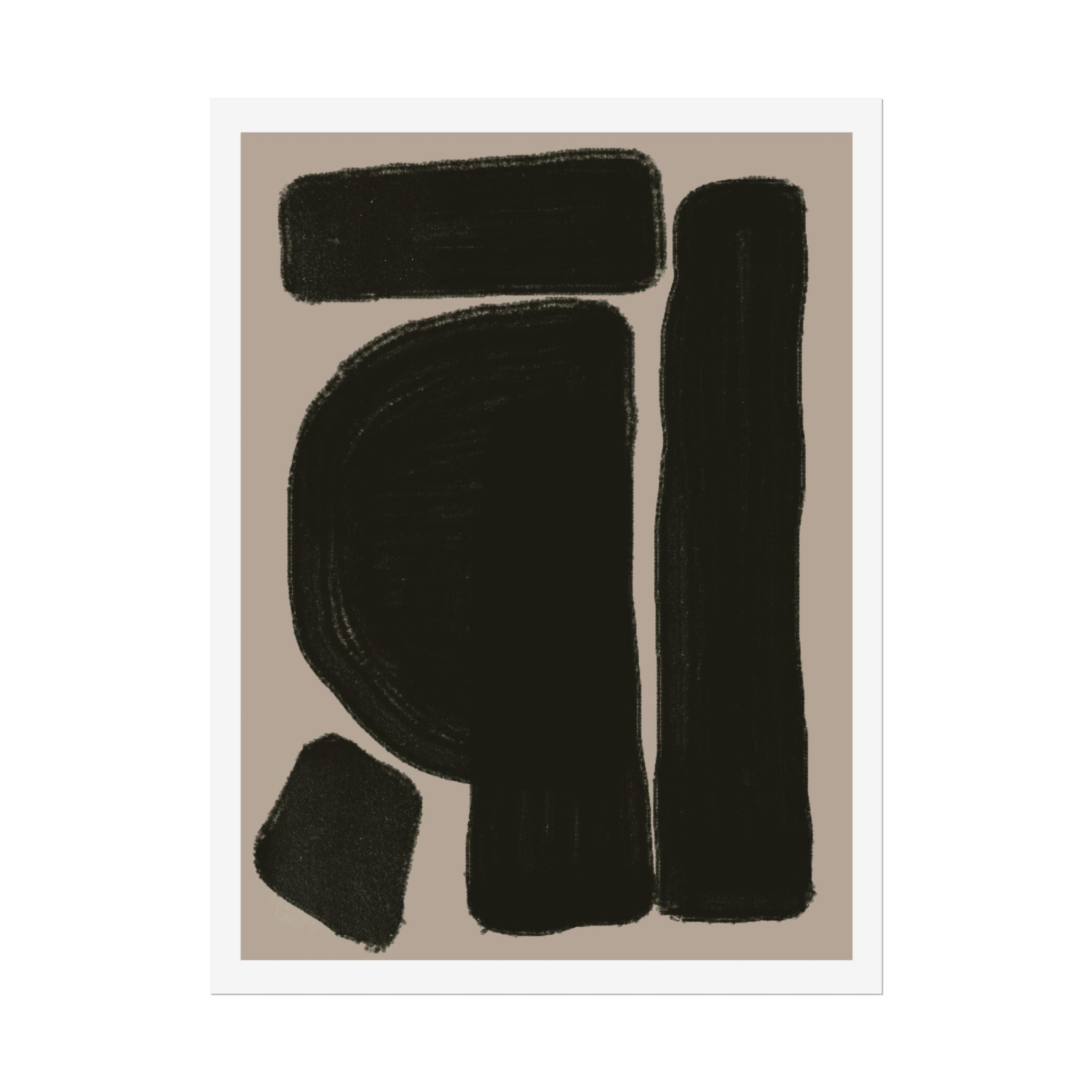 Velvet Obsidian Forms - Poster