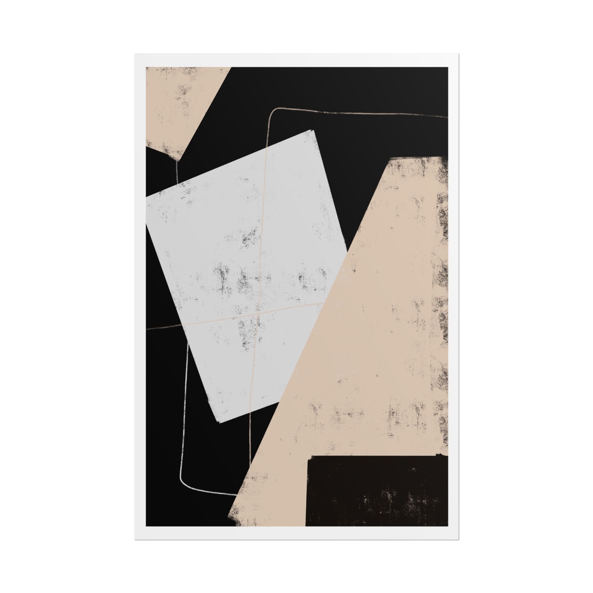 Silent Geometry Passage - Poster