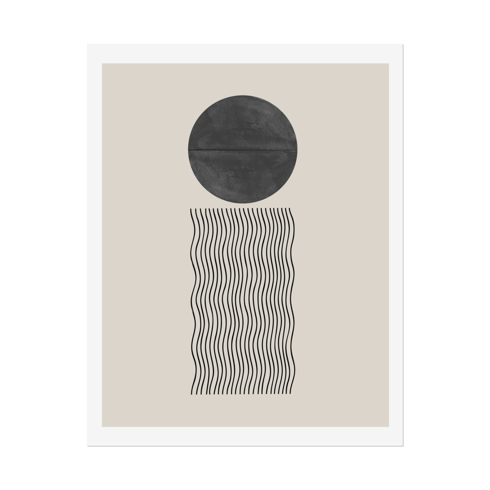 Celestial Wave Alignment - Poster
