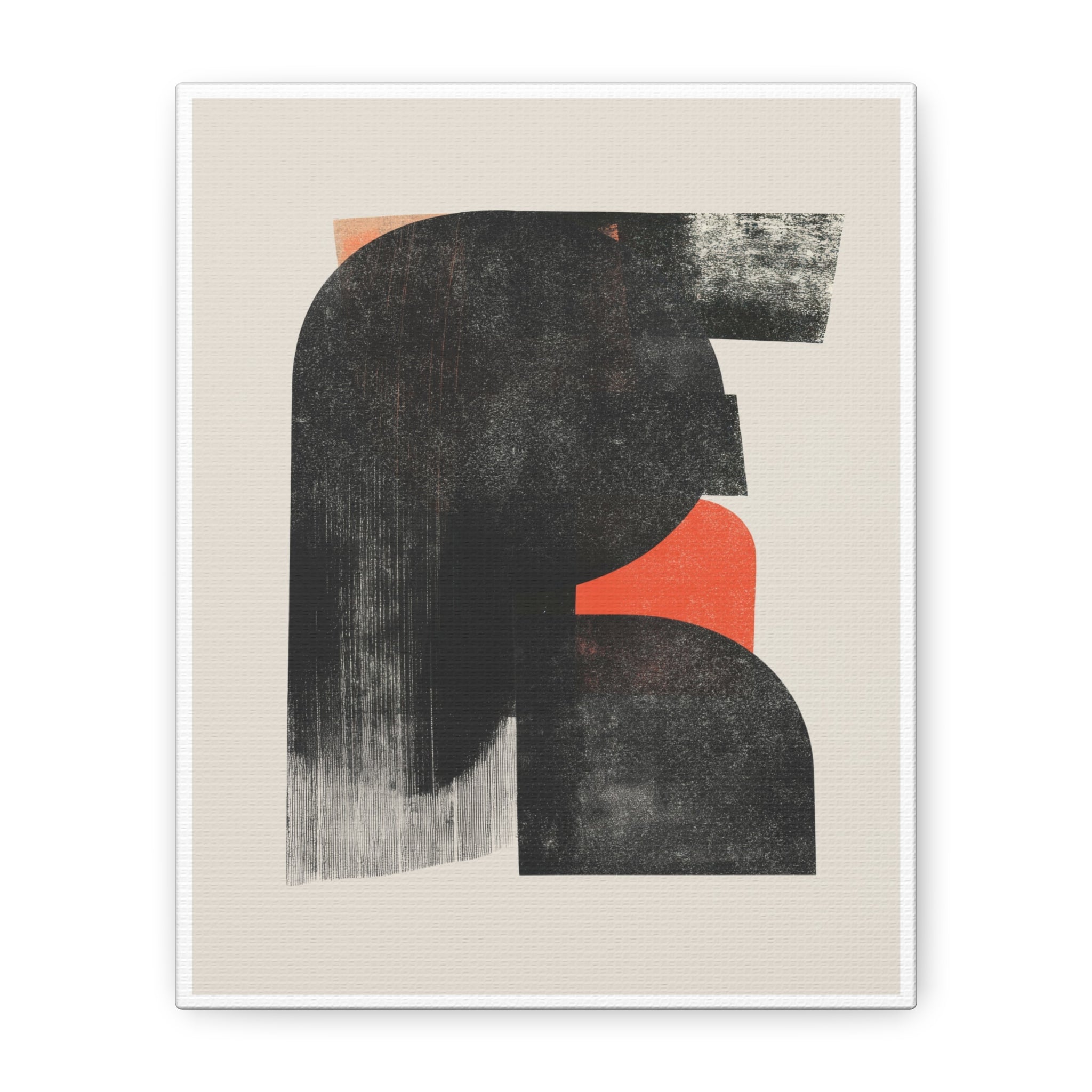 Ember Shadow Structure - Canvas
