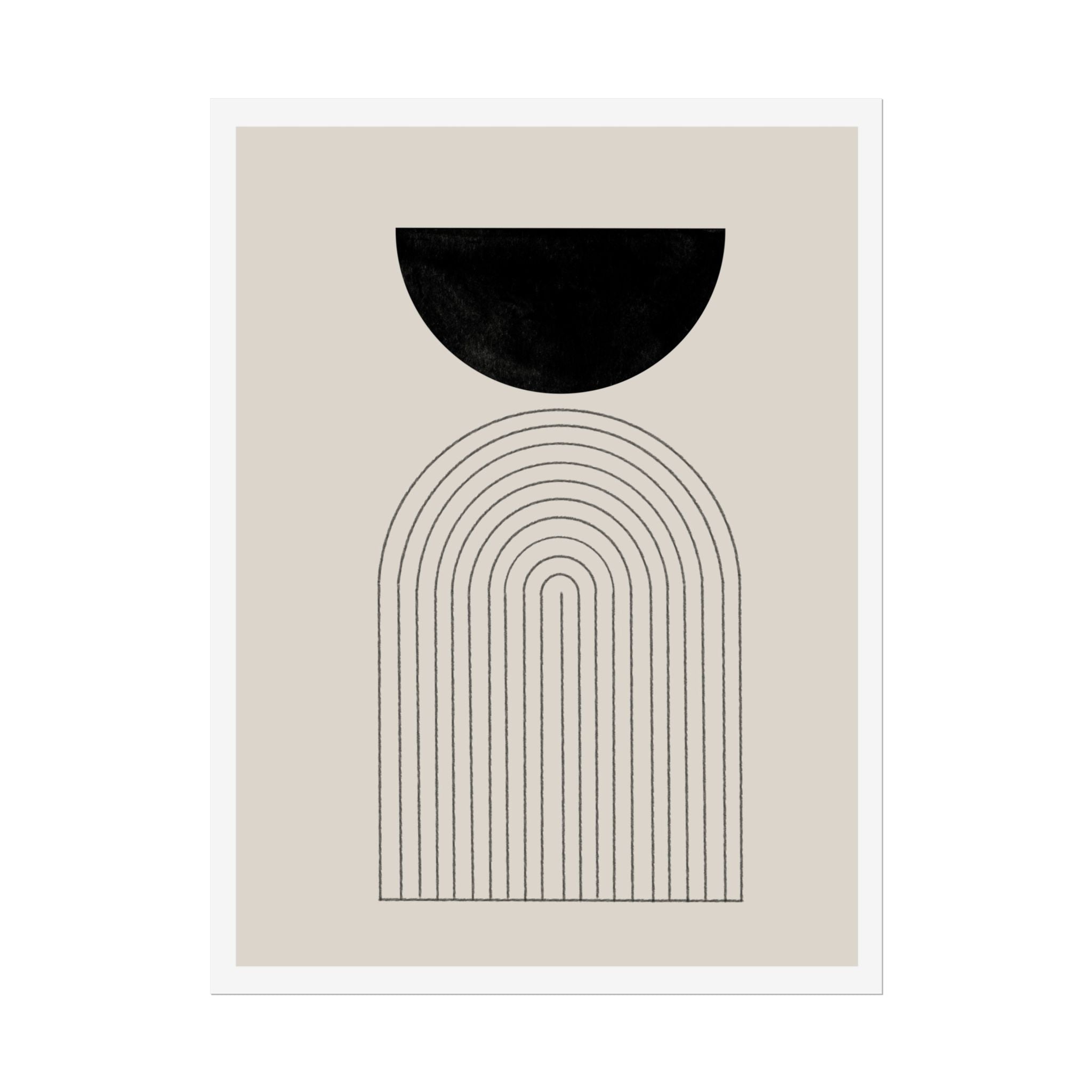 Midnight Portal Lines - Poster