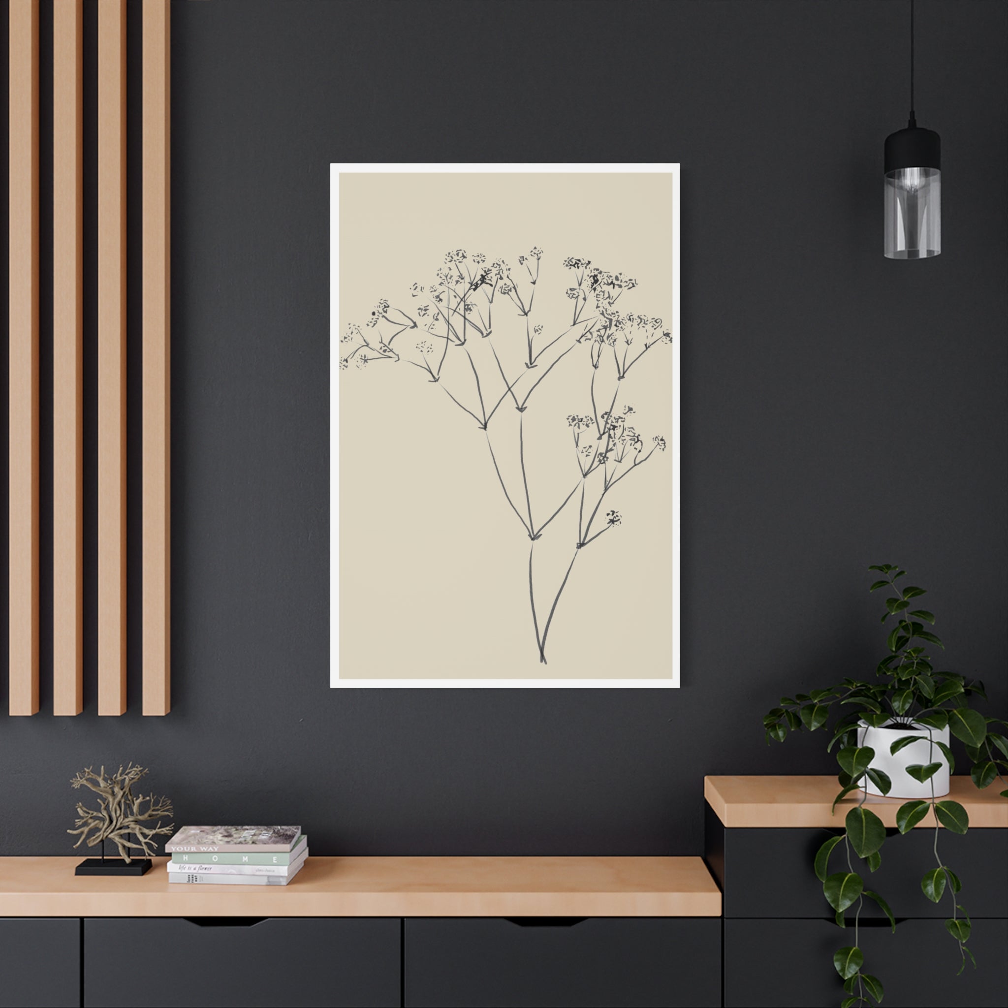 Soft Meadow Stillness - Canvas