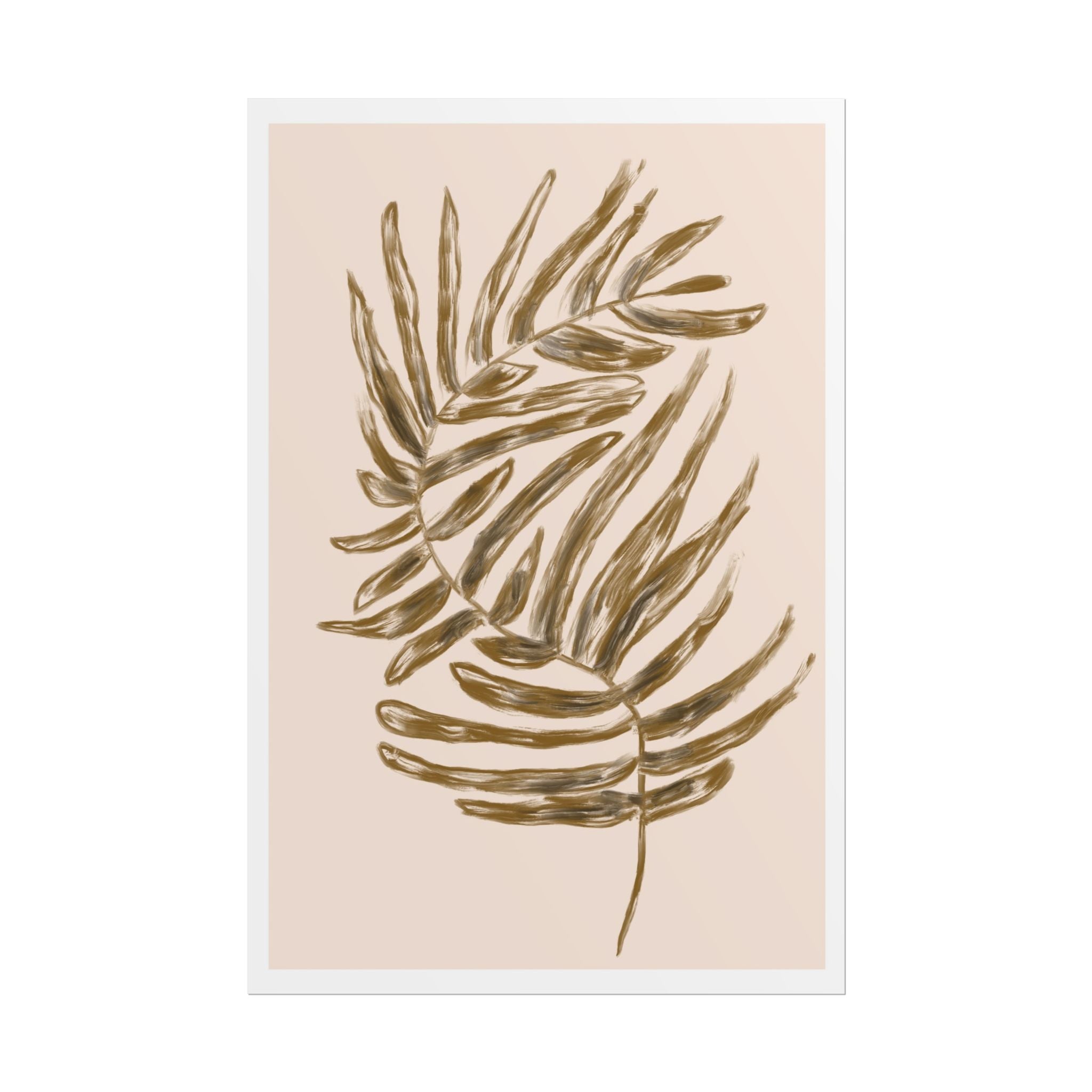 Golden Frond Reverie - Poster