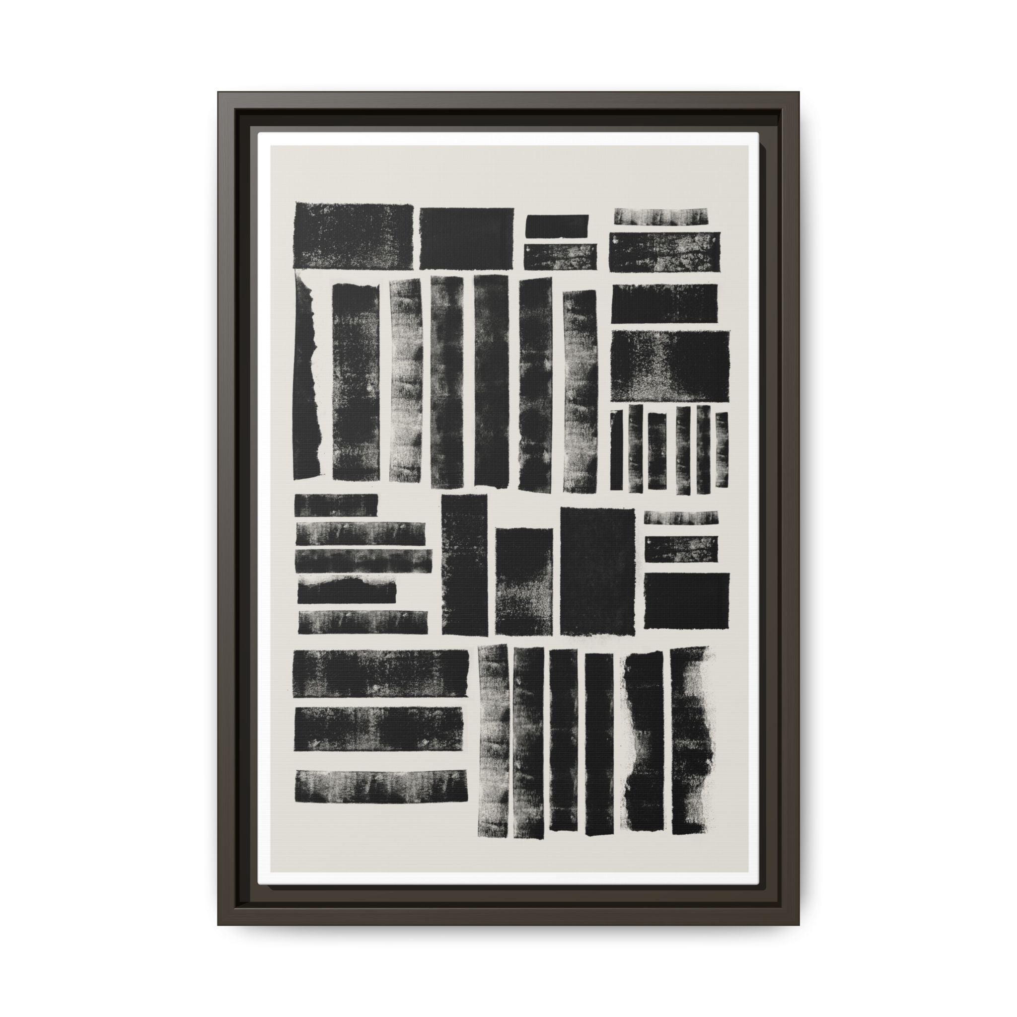 Midnight Rhythm Panels - Framed