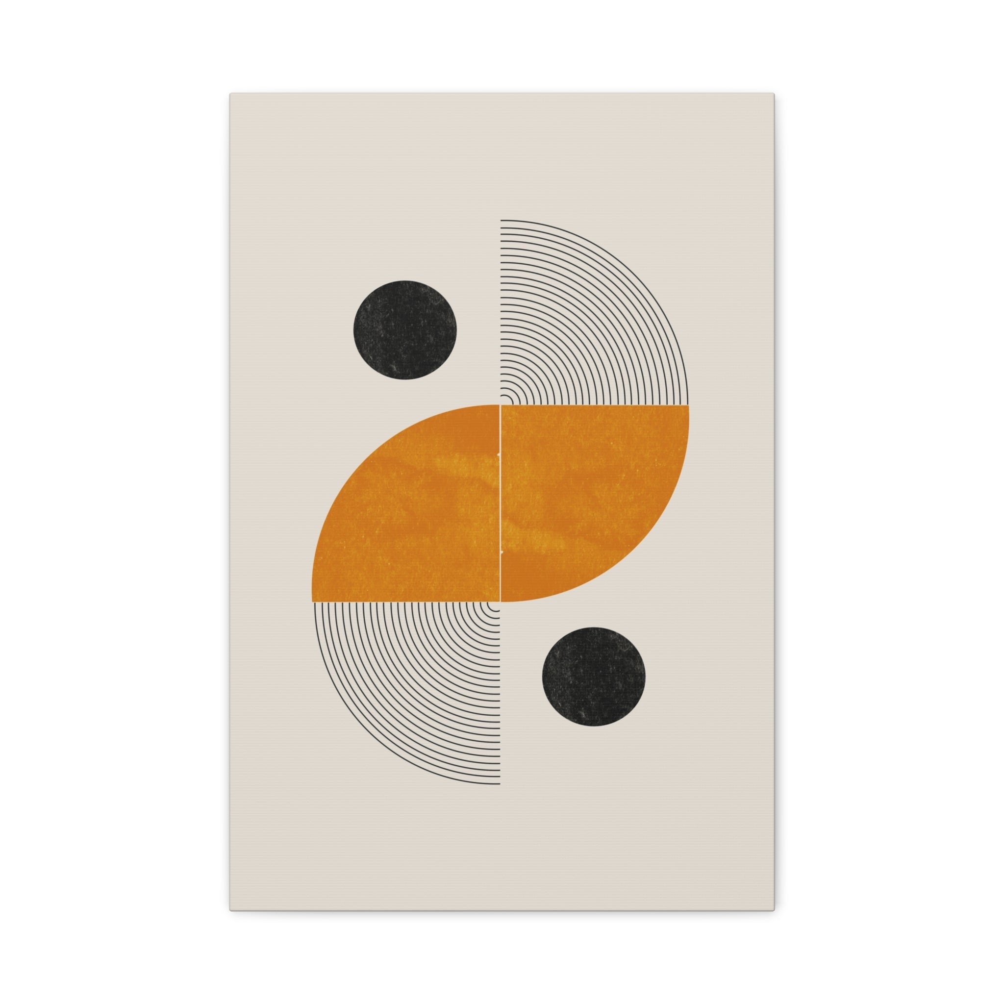 Amber Orbit Balance - Canvas