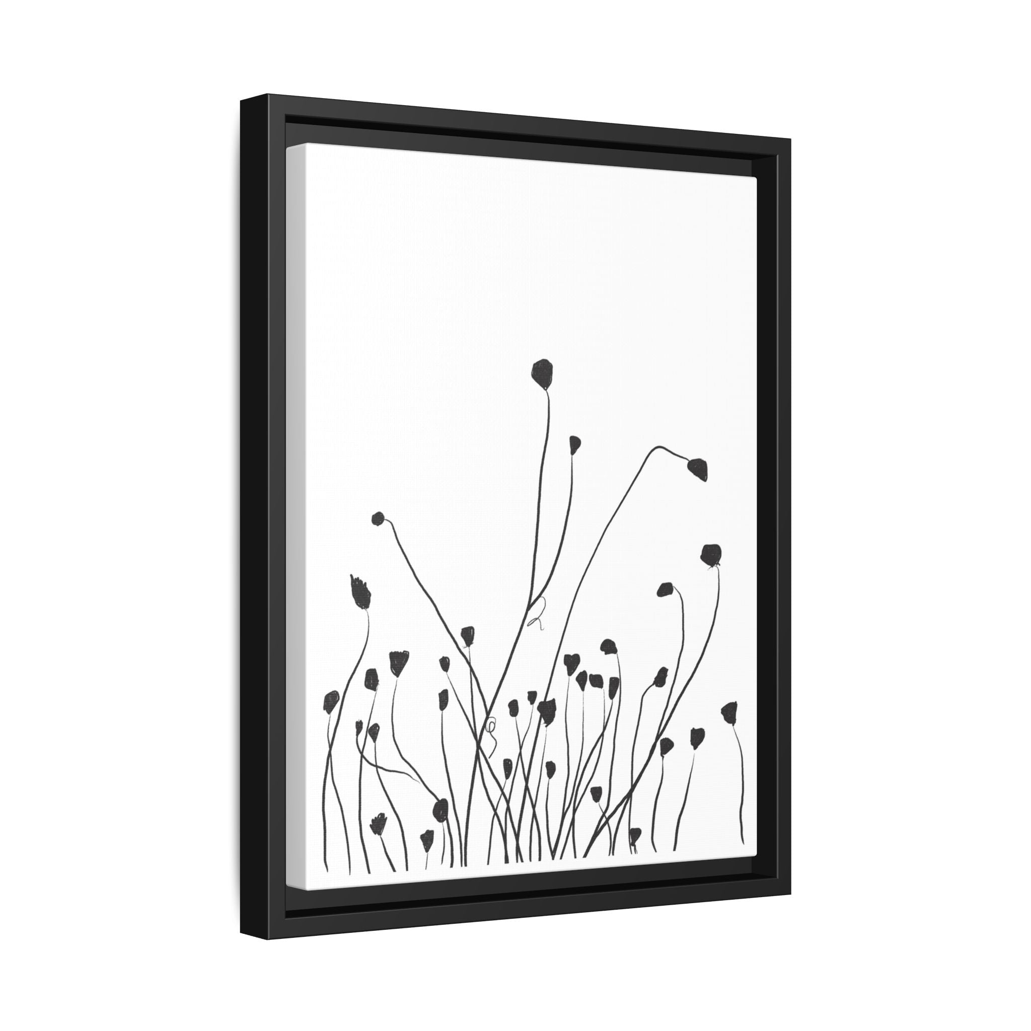 Silent Bloom Horizon - Framed