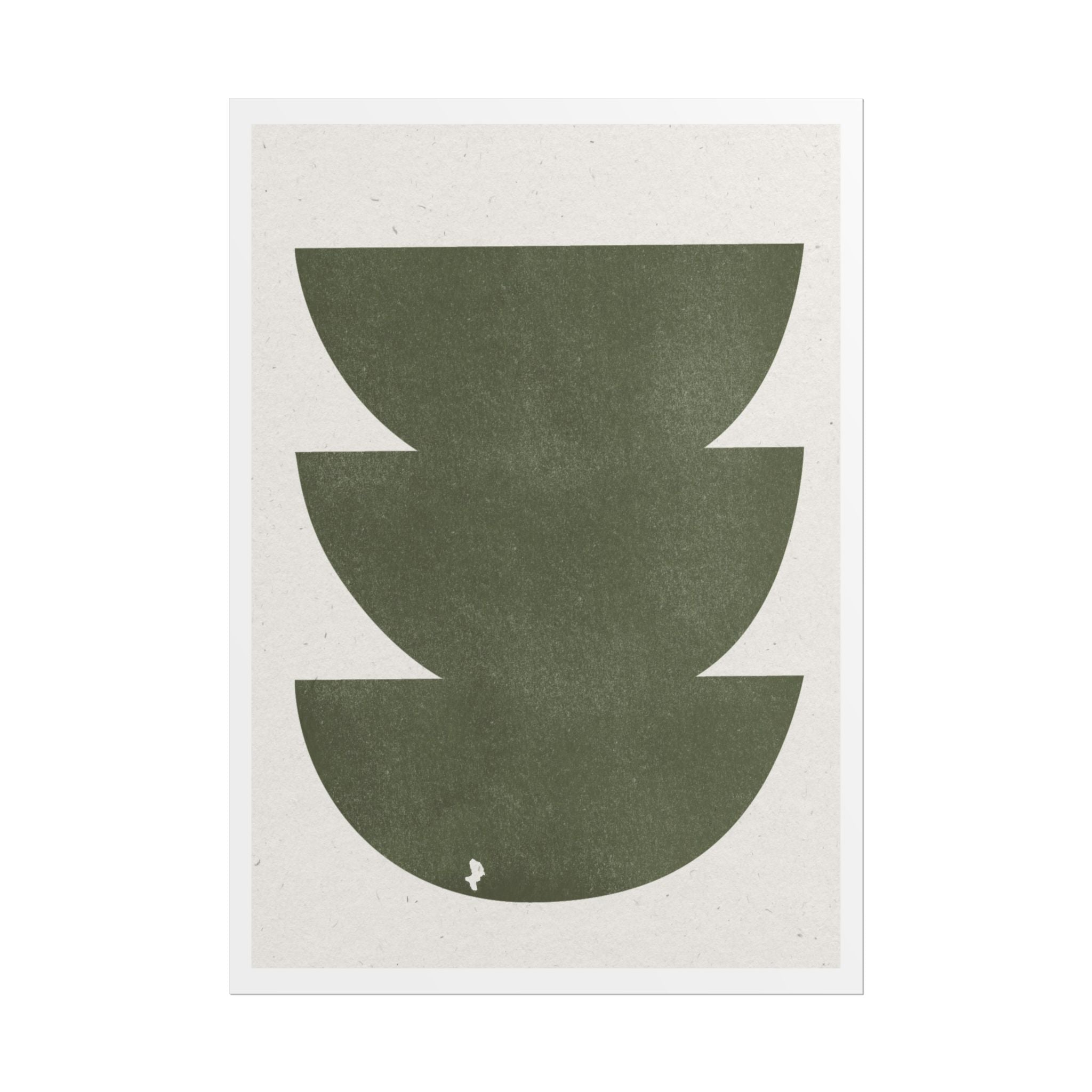 Olive Balance Forms - Poster