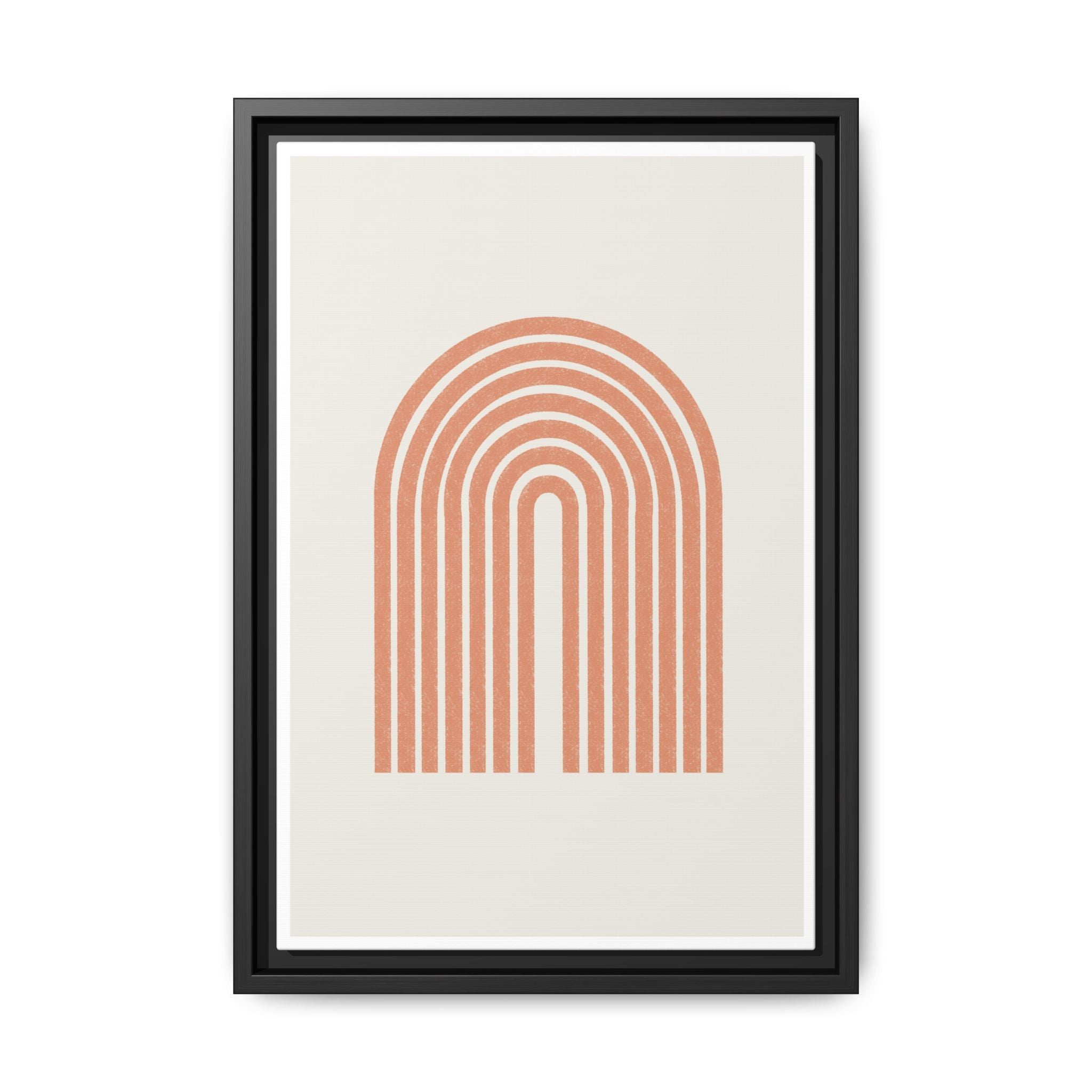Terracotta Arc Whisper - Framed